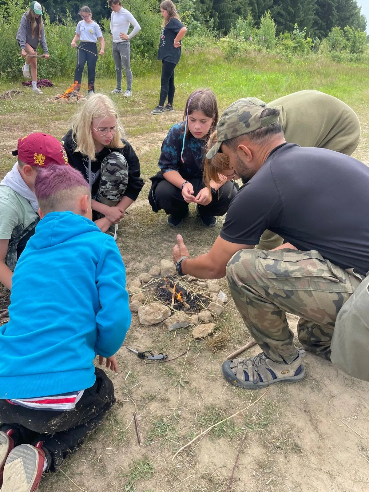 28.06 - 08.07.2025 Obóz rekreacja, survival, motocross w Ogrodnikach