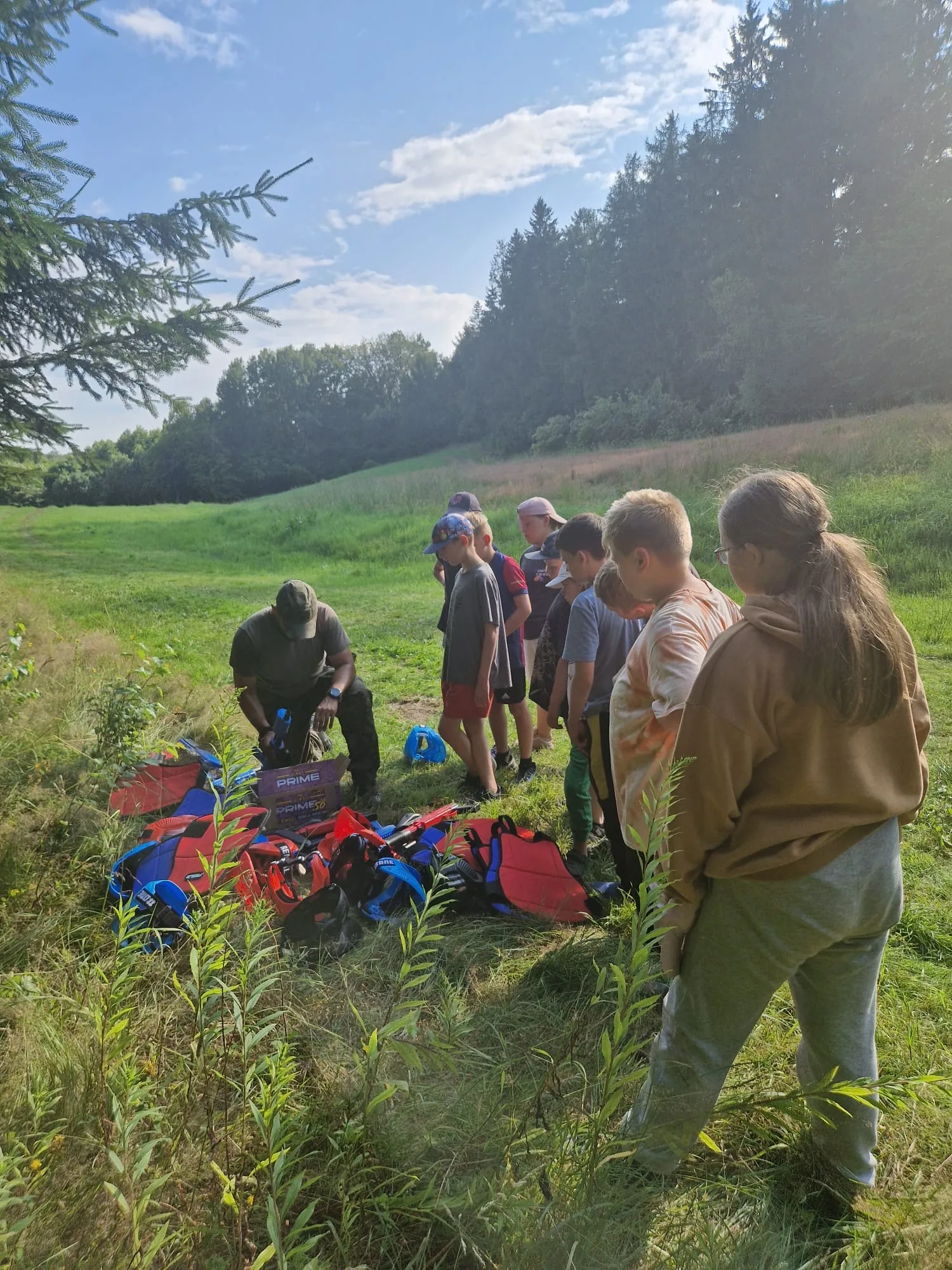 18.07-28.07.2025 Obóz rekreacja, survival, motocross
