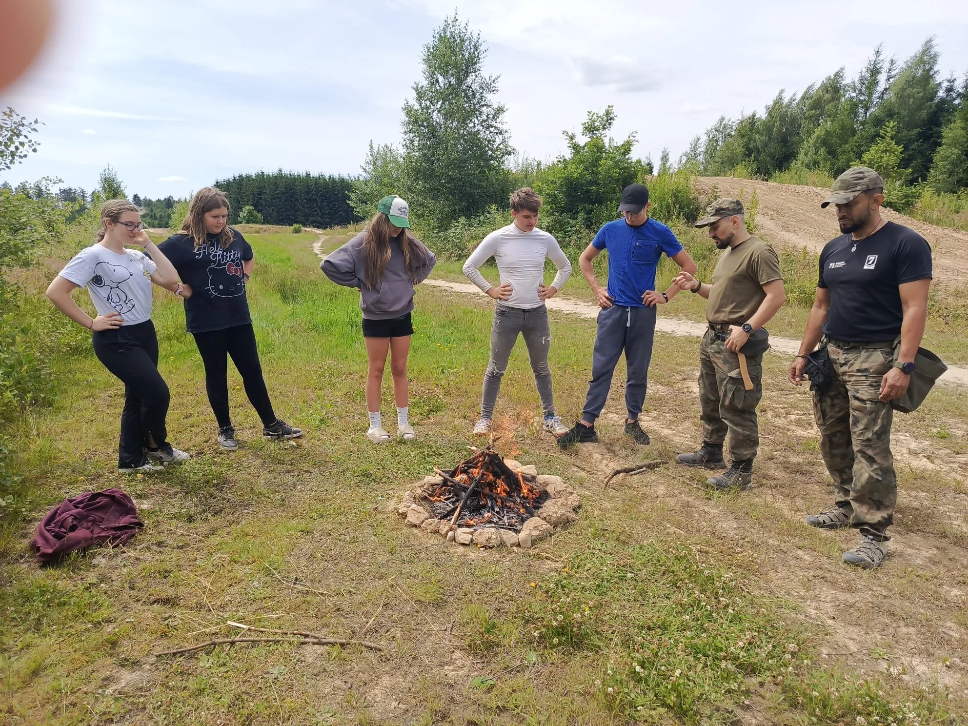 28.06 - 08.07.2025 Obóz rekreacja, survival, motocross w Ogrodnikach