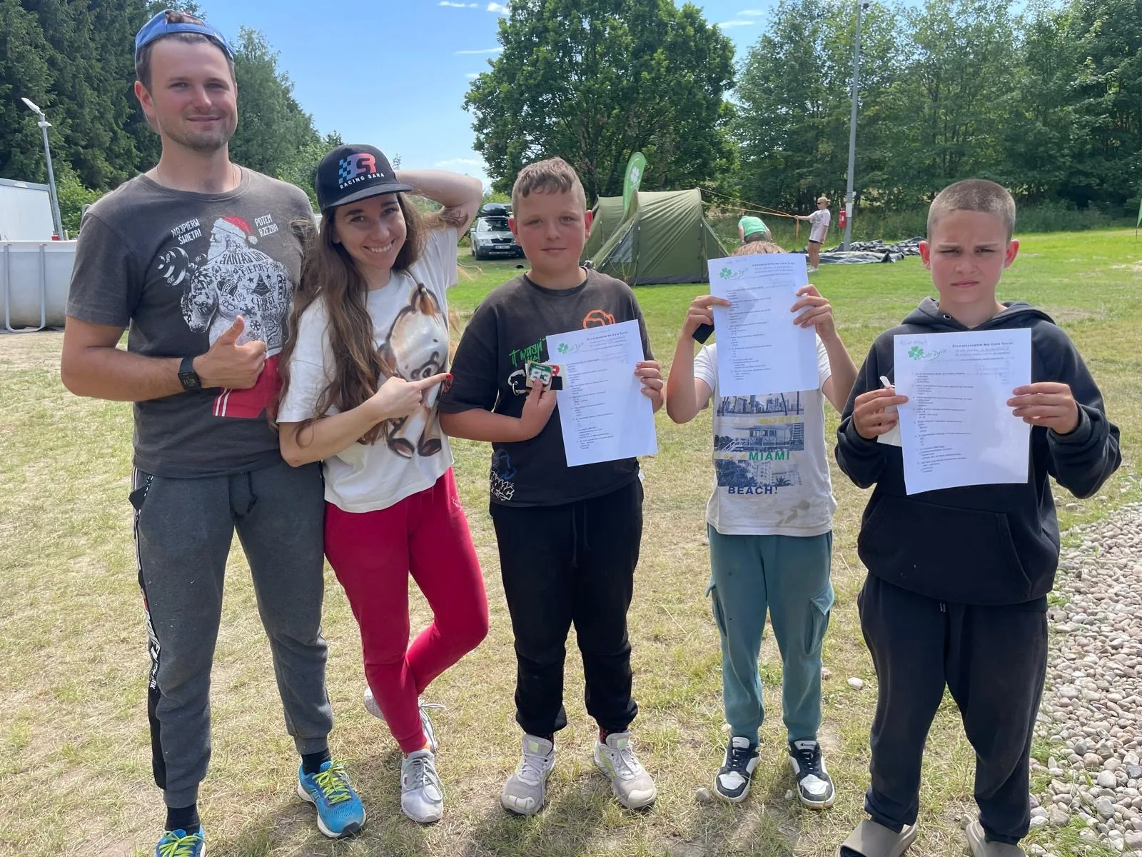 28.06 - 08.07.2025 Obóz rekreacja, survival, motocross w Ogrodnikach