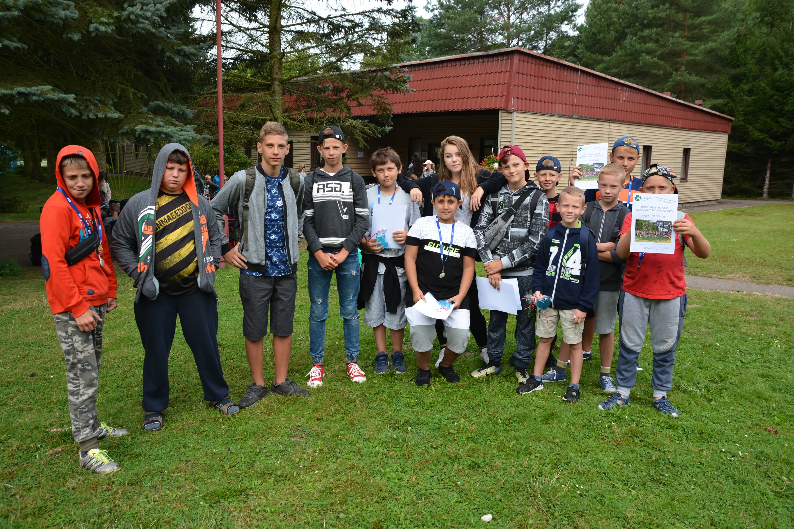 23.07 - 02.08.2019 Obóz Rekreacyjno Sportowy w Sarnówku