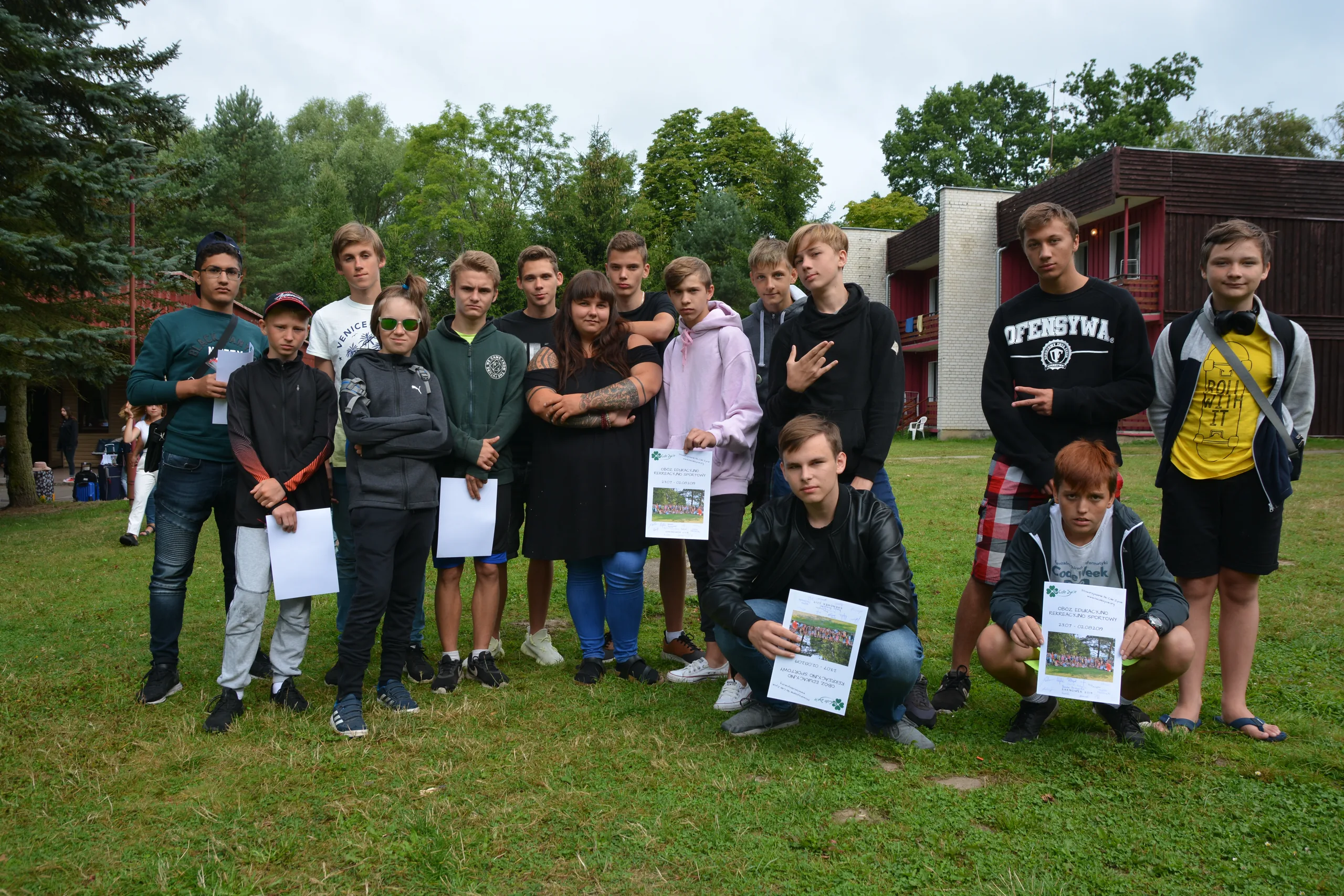 23.07 - 02.08.2019 Obóz Rekreacyjno Sportowy w Sarnówku