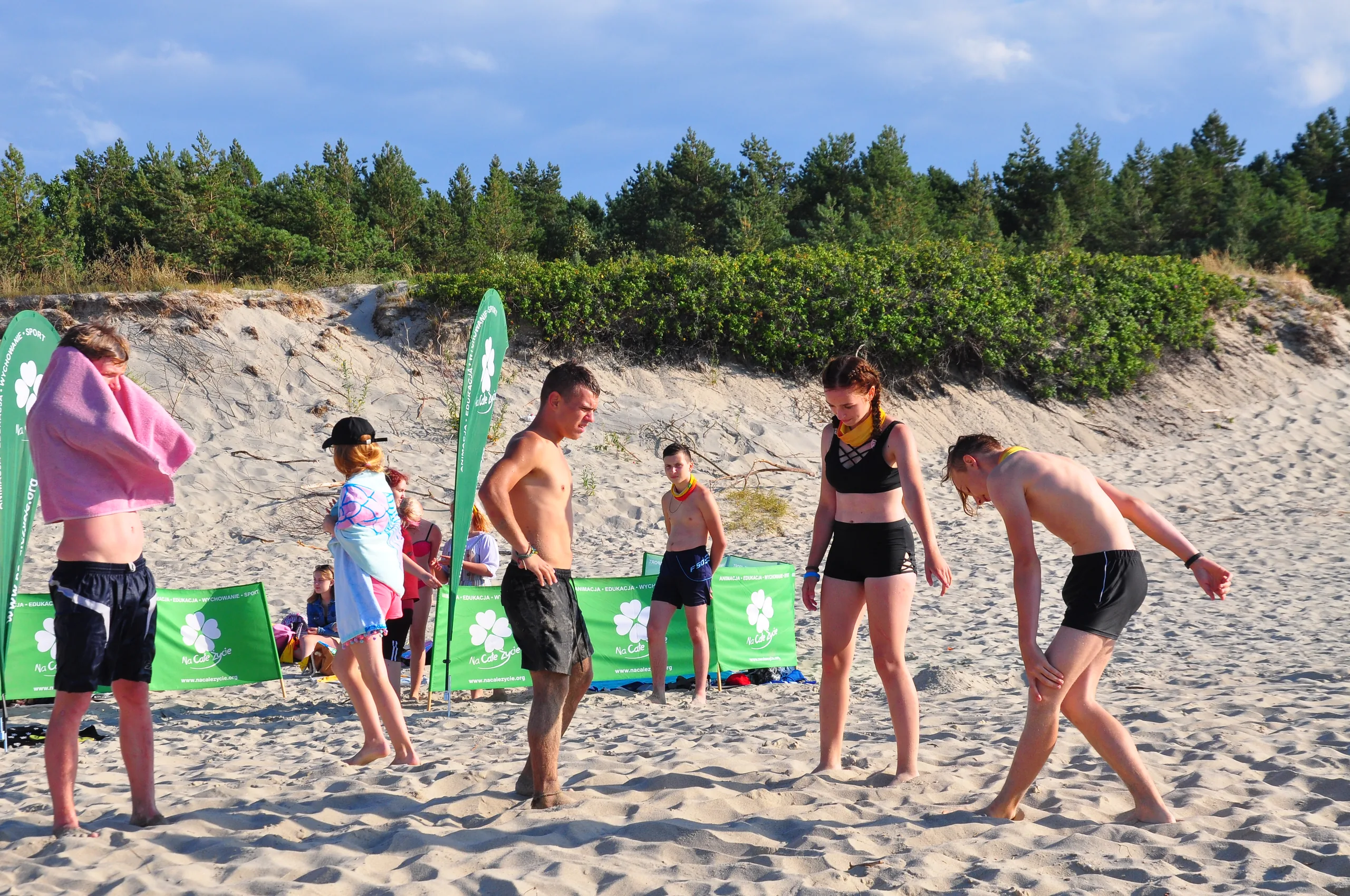 16.08 - 26.08.2020 Obóz rekreacyjno sportowy w Piaskach