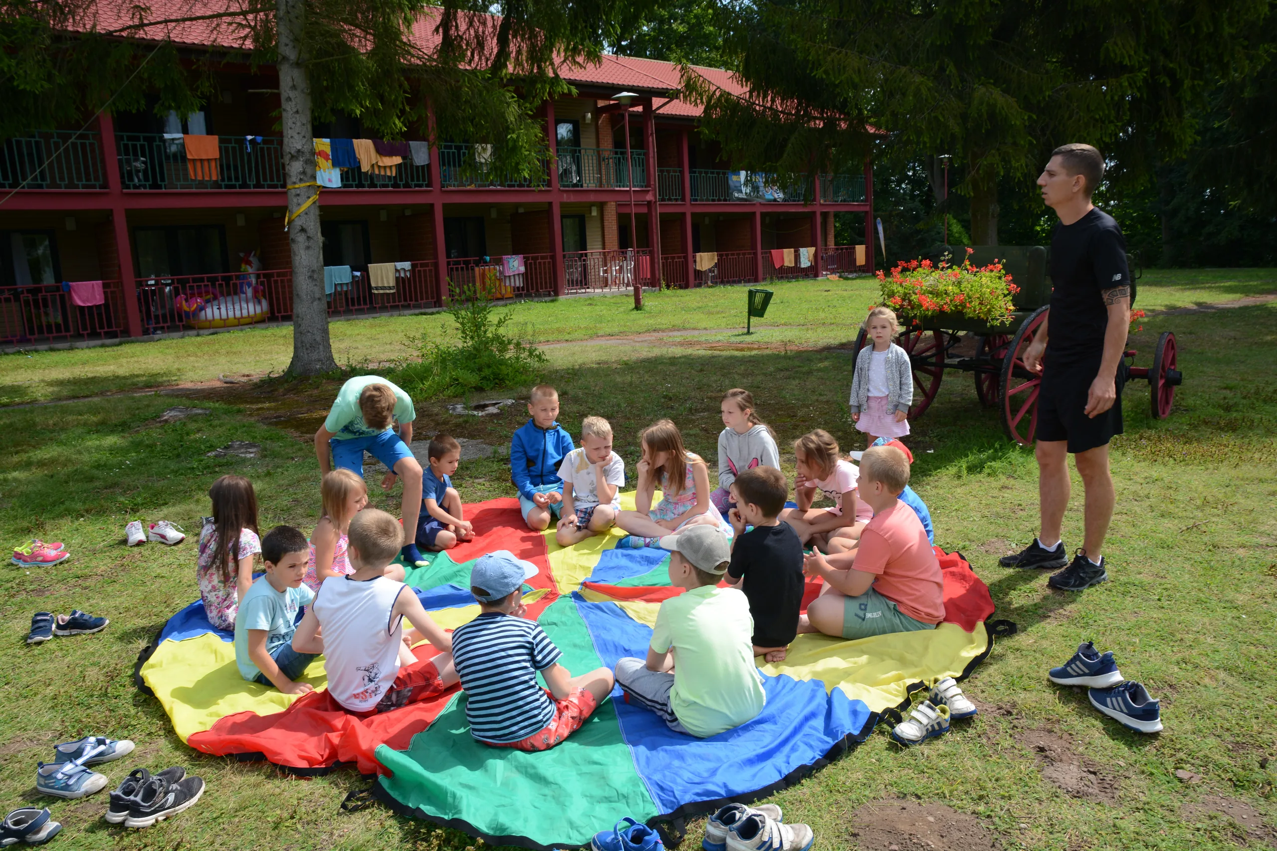 13.07 - 23.07.2019 Obóz Rekreacyjno Sportowy w Sarnówku