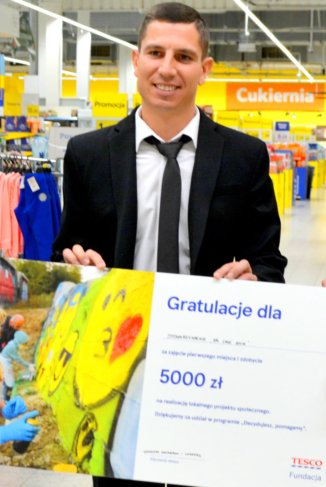 19.08.2019 Zajęliśmy pierwsze miejsce w programie „Decydujesz, pomagamy”.