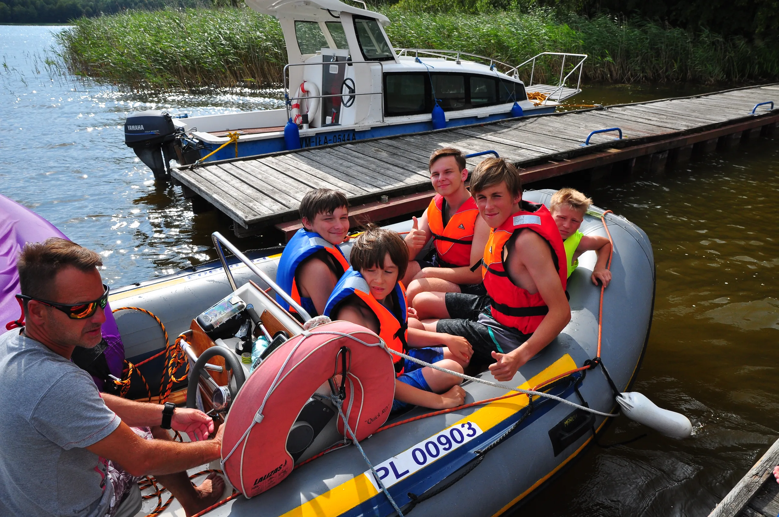 23.07 - 02.08.2019 Obóz Rekreacyjno Sportowy w Sarnówku