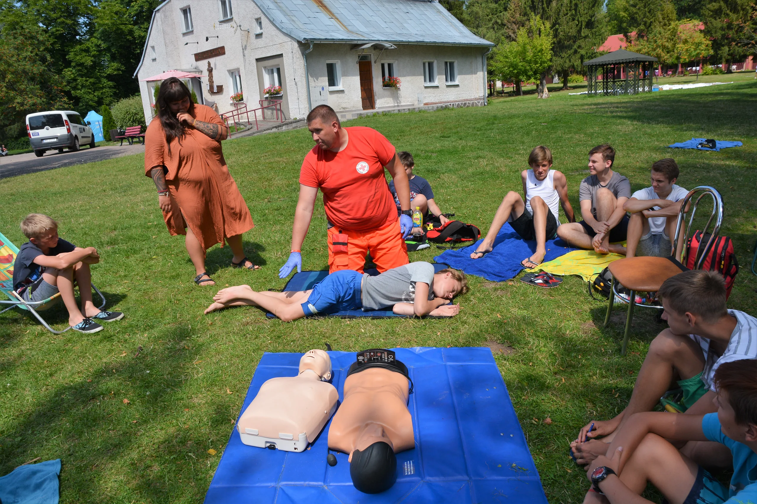 23.07 - 02.08.2019 Obóz Rekreacyjno Sportowy w Sarnówku