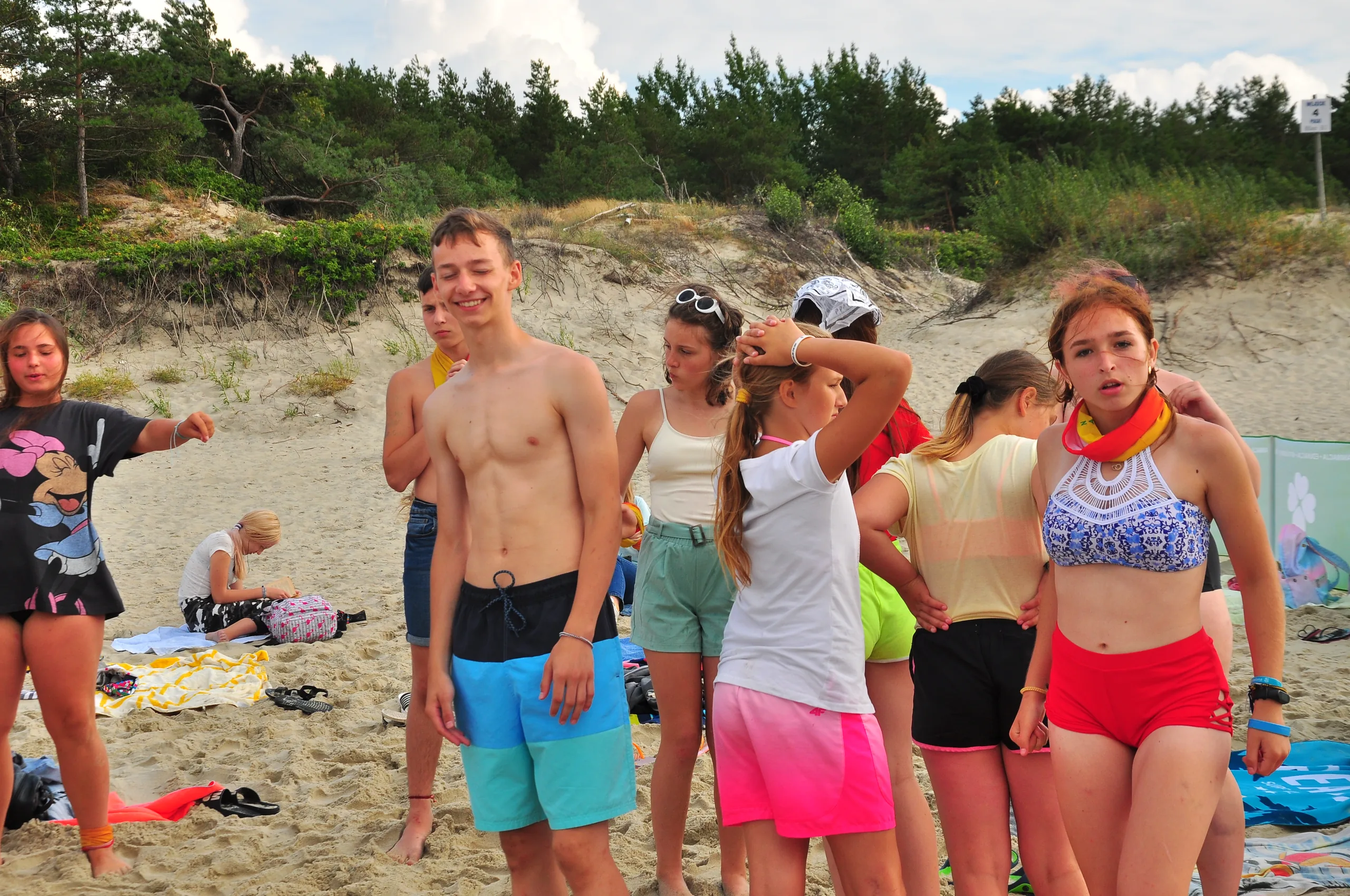 16.08 - 26.08.2020 Obóz rekreacyjno sportowy w Piaskach