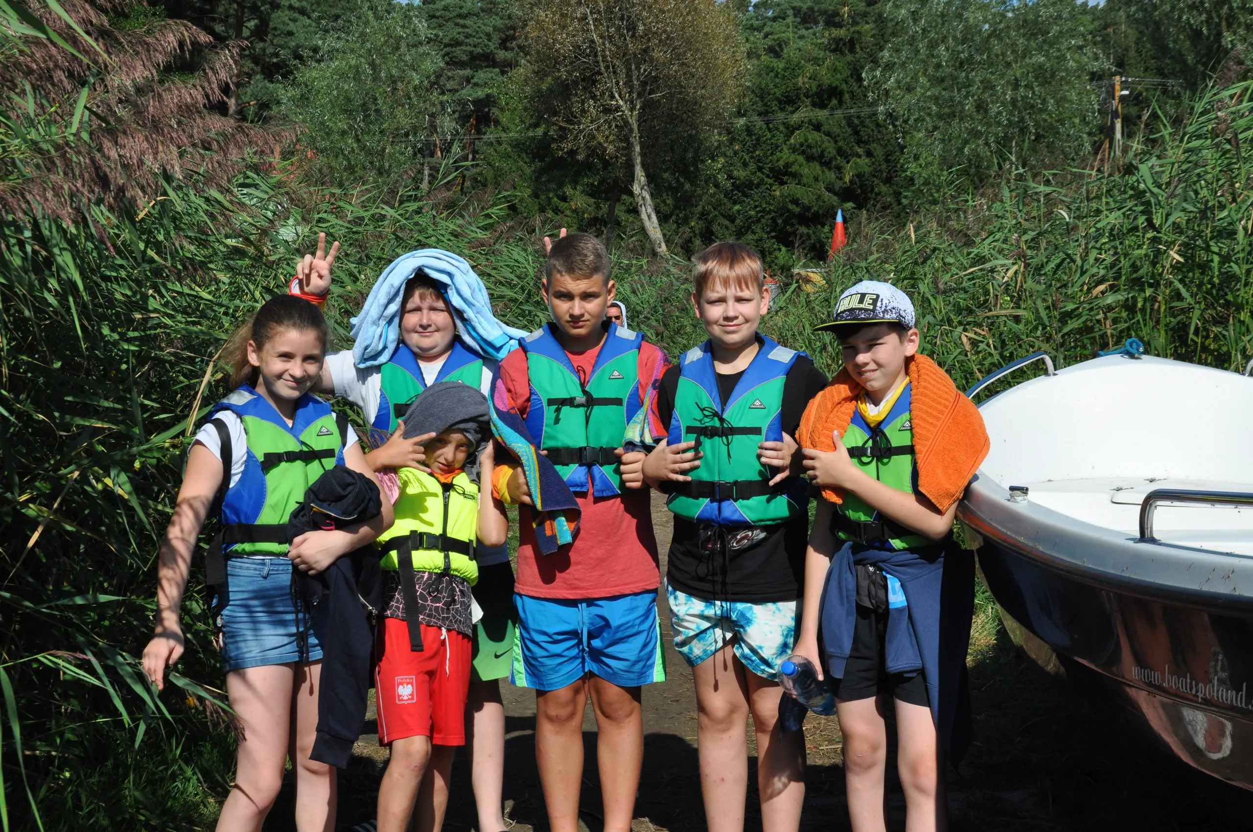 16.08 - 26.08.2020 Obóz rekreacyjno sportowy w Piaskach