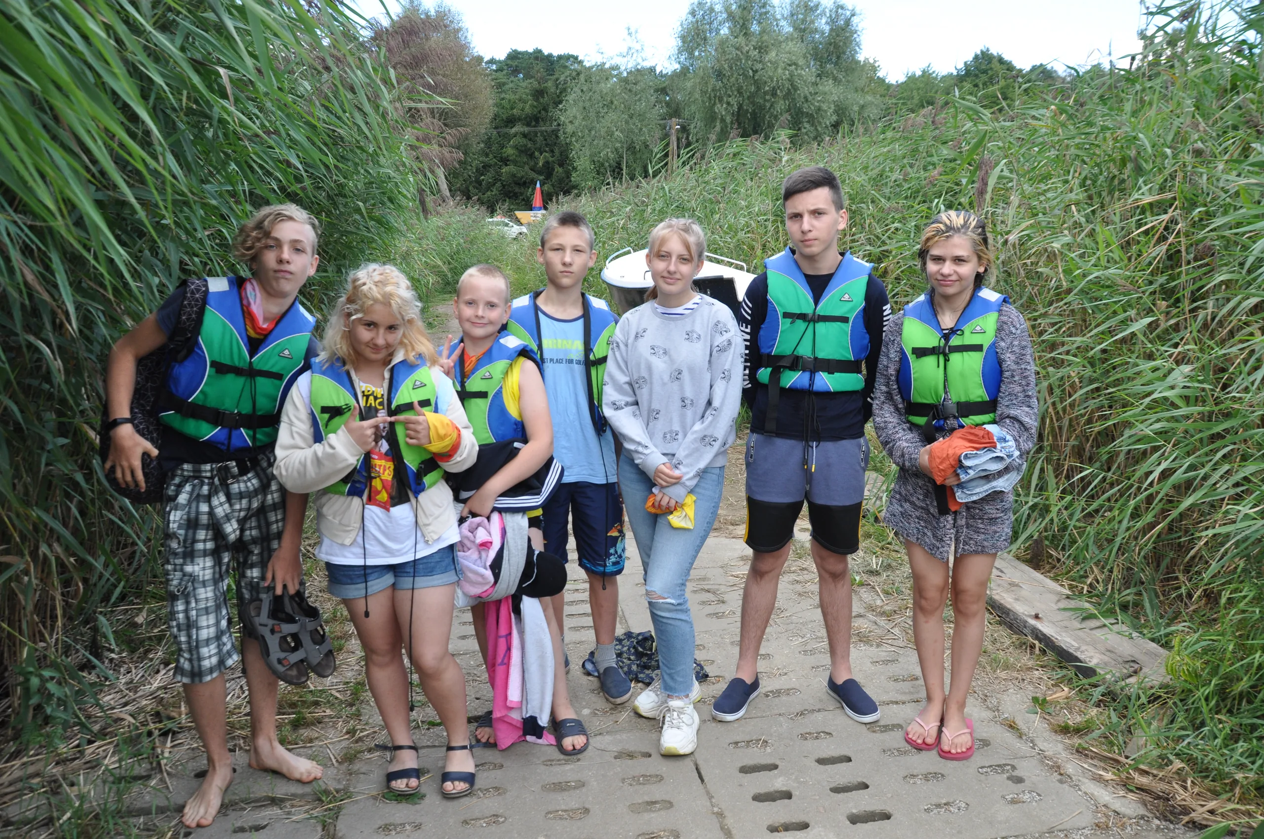 16.08 - 26.08.2020 Obóz rekreacyjno sportowy w Piaskach