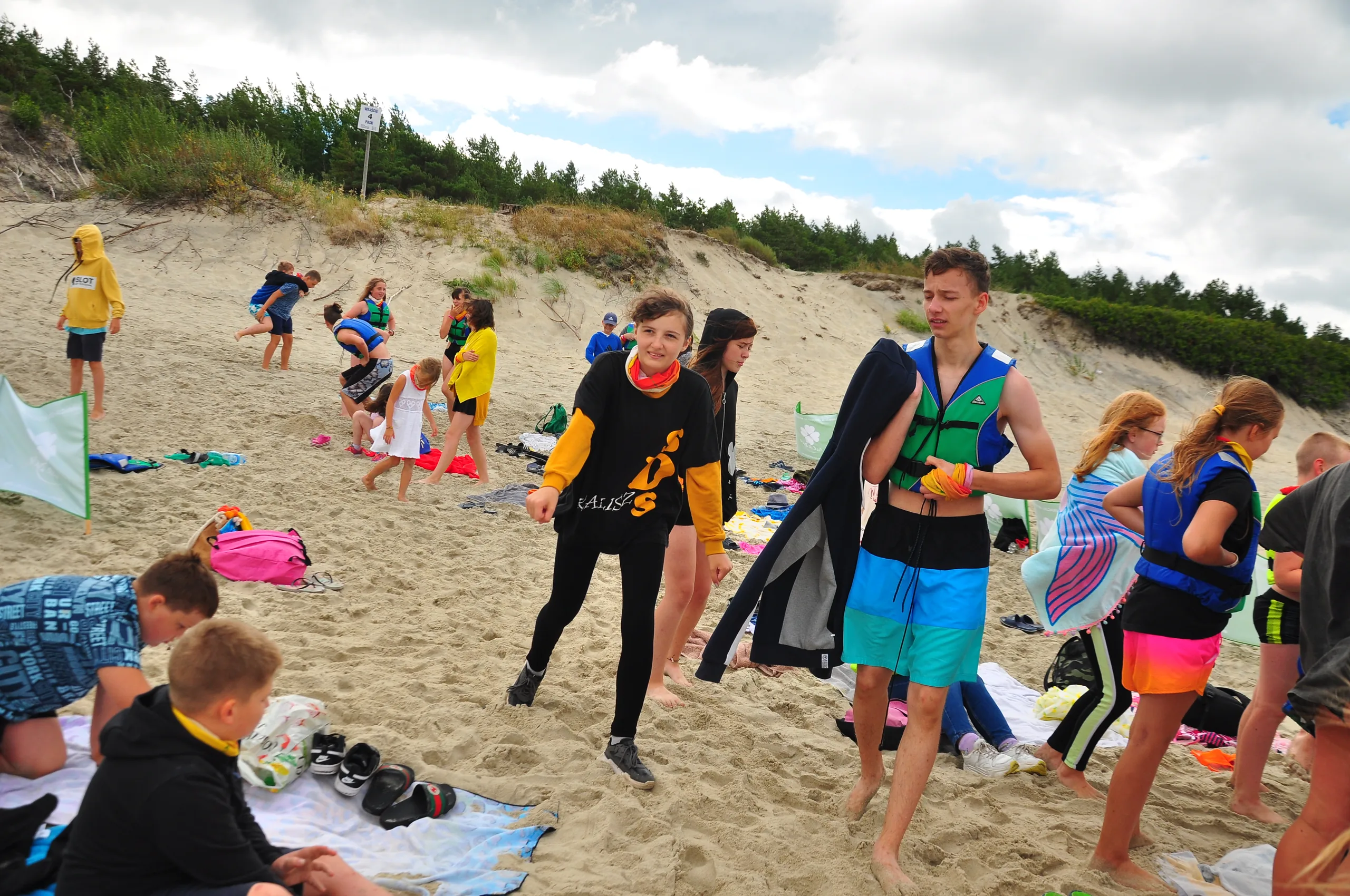 16.08 - 26.08.2020 Obóz rekreacyjno sportowy w Piaskach