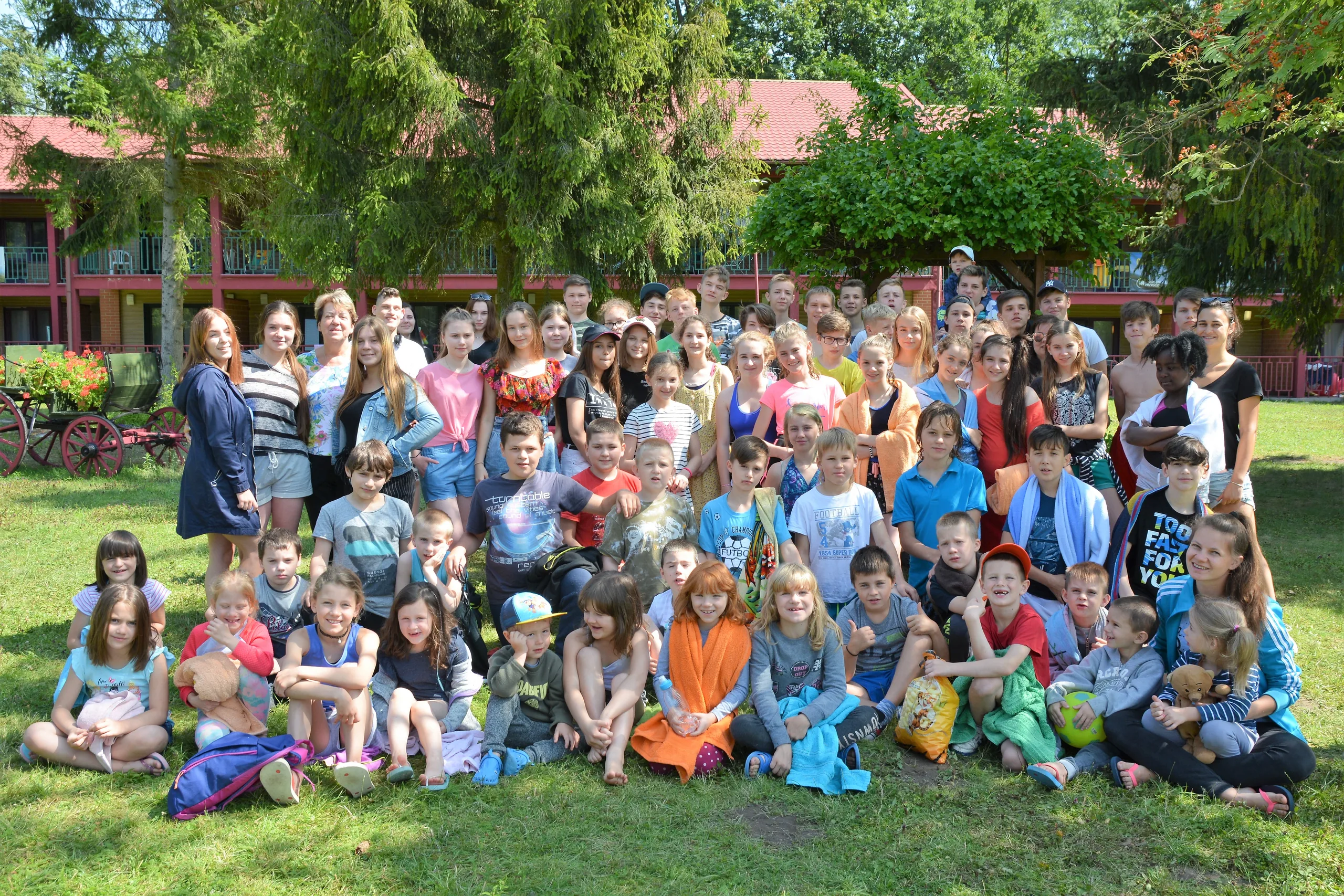 03.07 - 13.07.2019 Obóz rekreacyjno - sportowy w Sarnówku