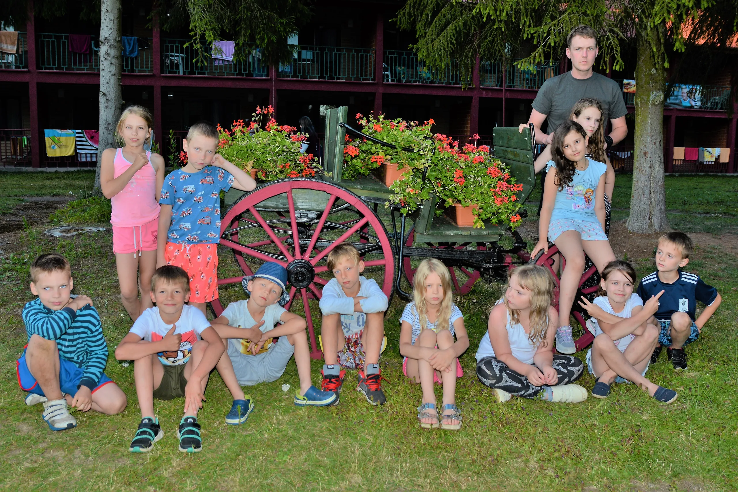 13.07 - 23.07.2019 Obóz Rekreacyjno Sportowy w Sarnówku