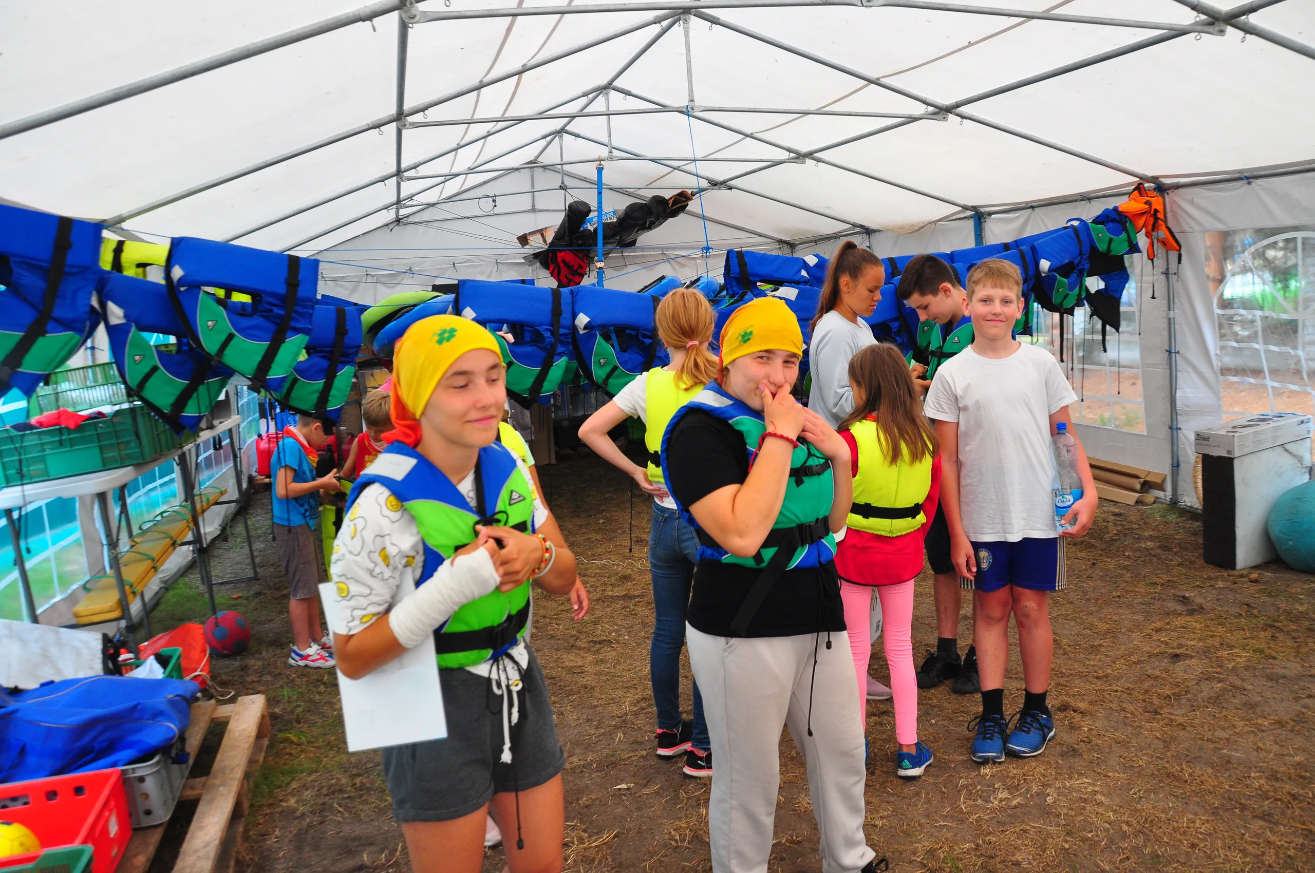 16.08 - 26.08.2020 Obóz rekreacyjno sportowy w Piaskach