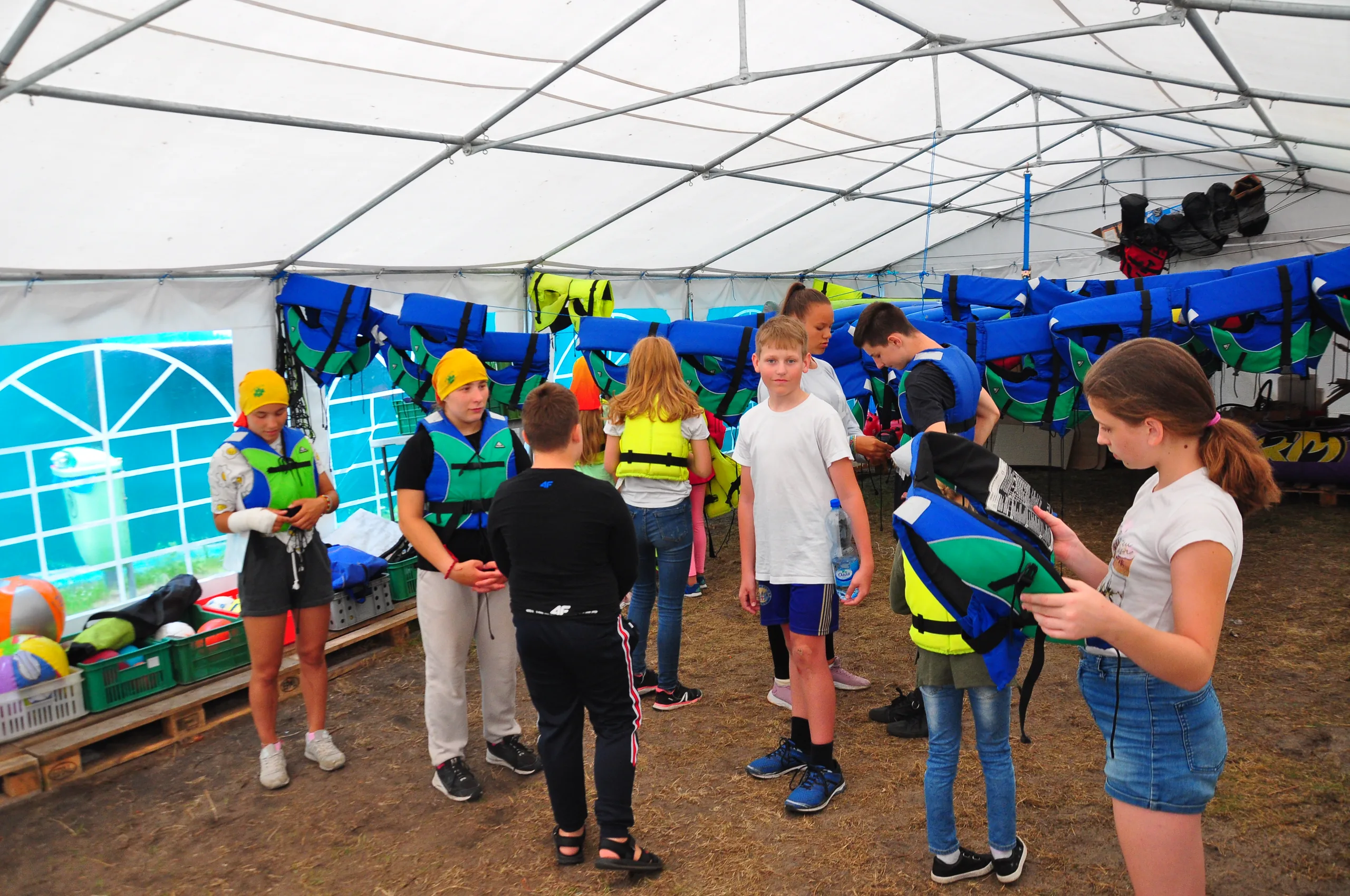 16.08 - 26.08.2020 Obóz rekreacyjno sportowy w Piaskach