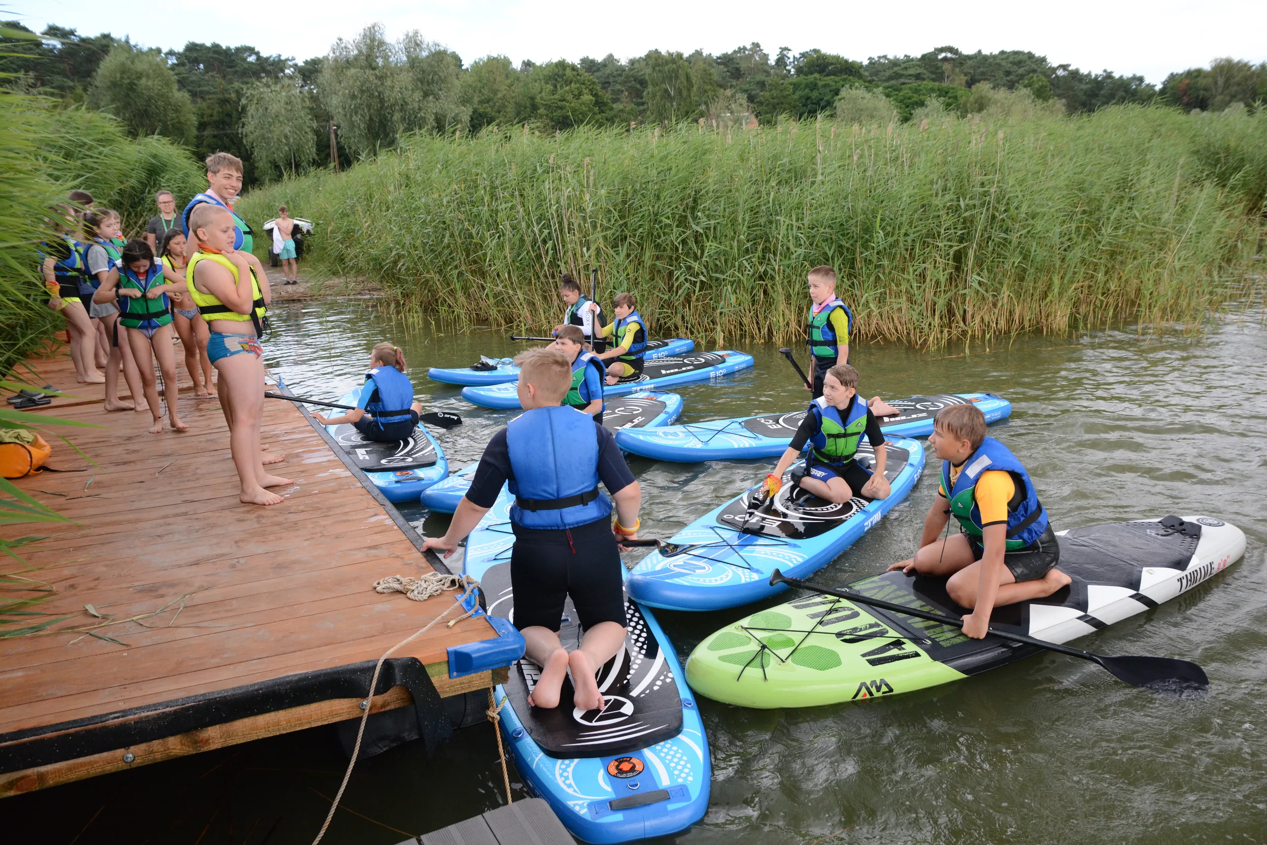 27.07 - 06.08.2020 Obóz rekreacyjno sportowy w Piaskach