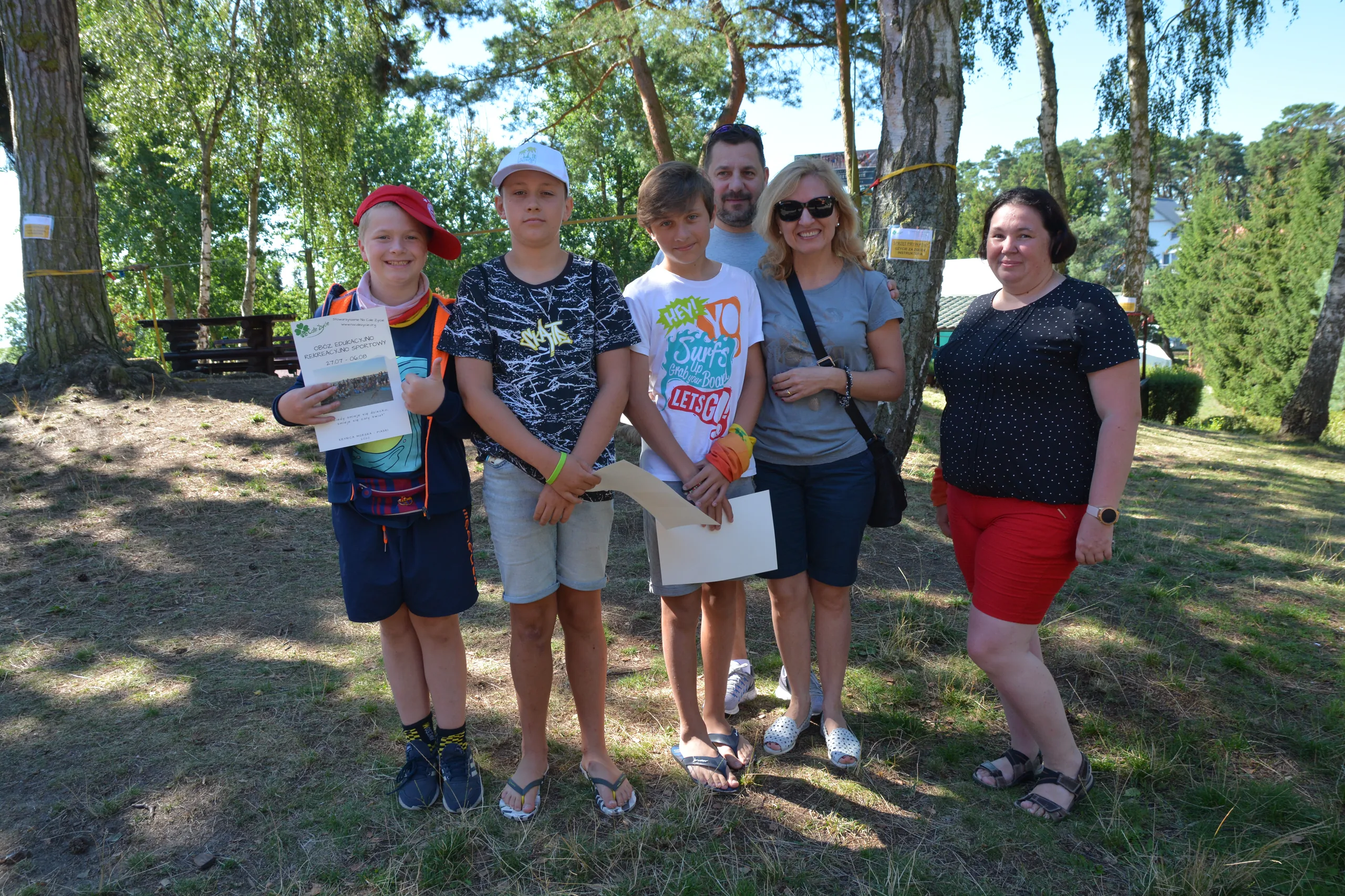 27.07 - 06.08.2020 Obóz rekreacyjno sportowy w Piaskach