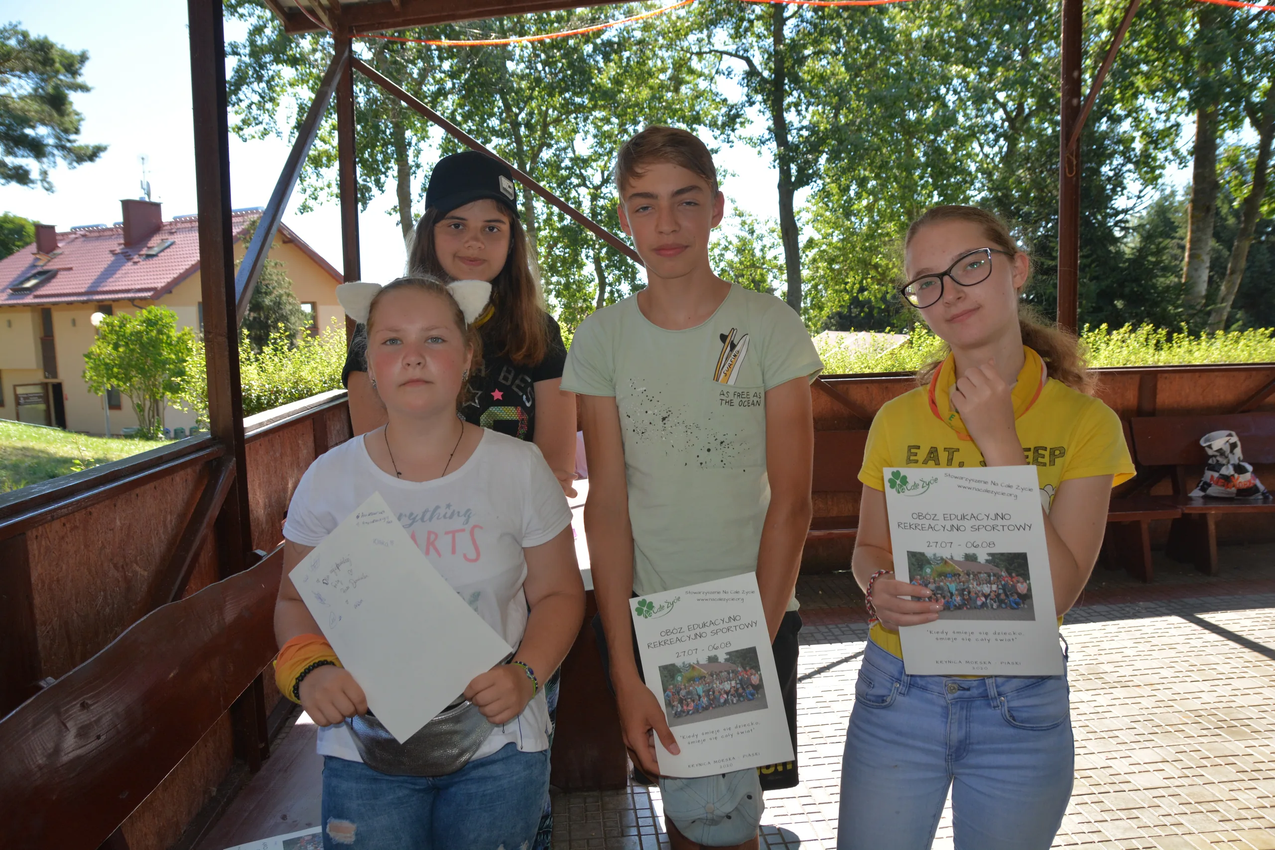 27.07 - 06.08.2020 Obóz rekreacyjno sportowy w Piaskach