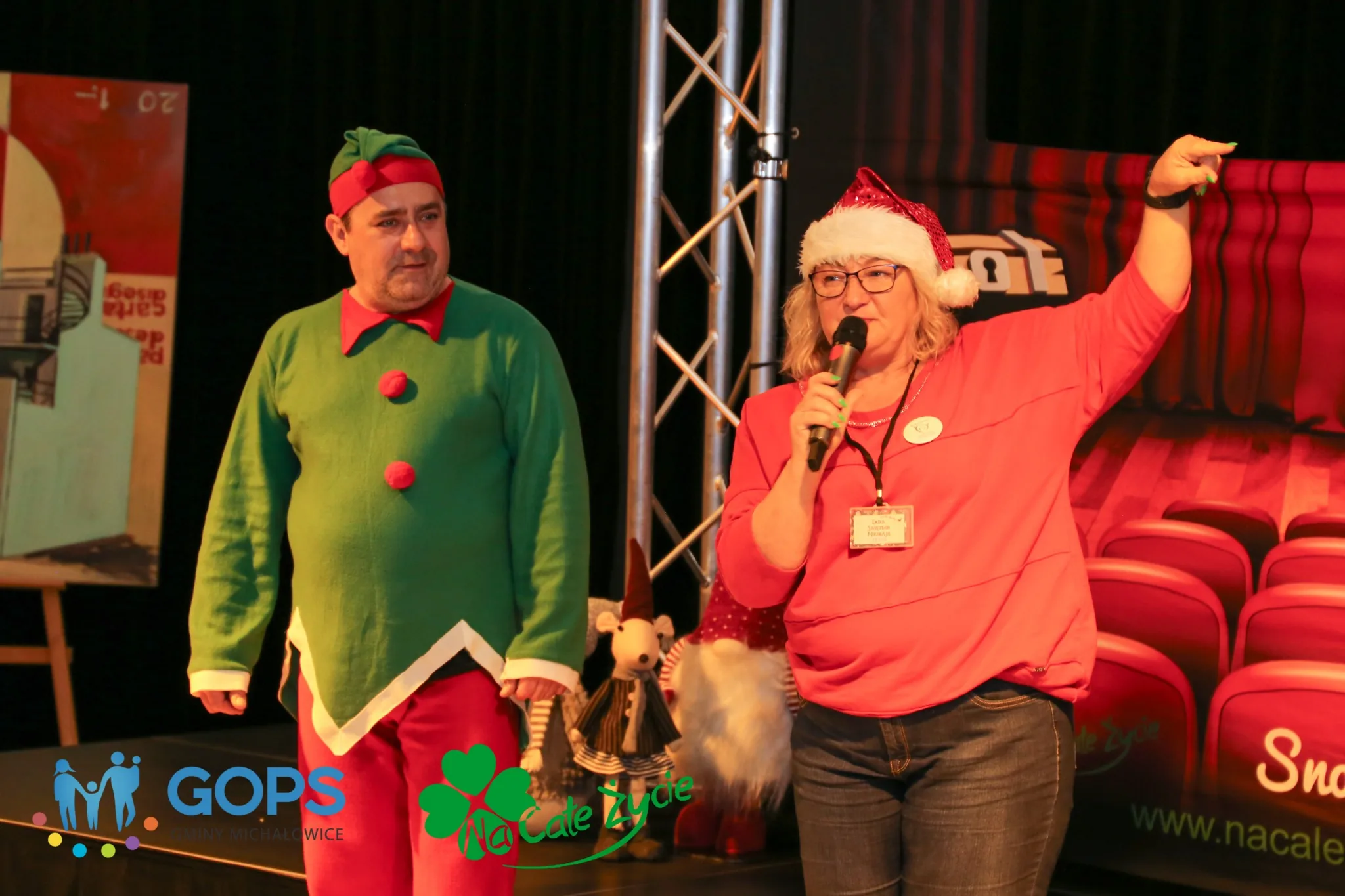 07.12.2024 Spotkanie Świąteczne w GOPS Michałowice w ramach Mikołajkowej Niespodzianki