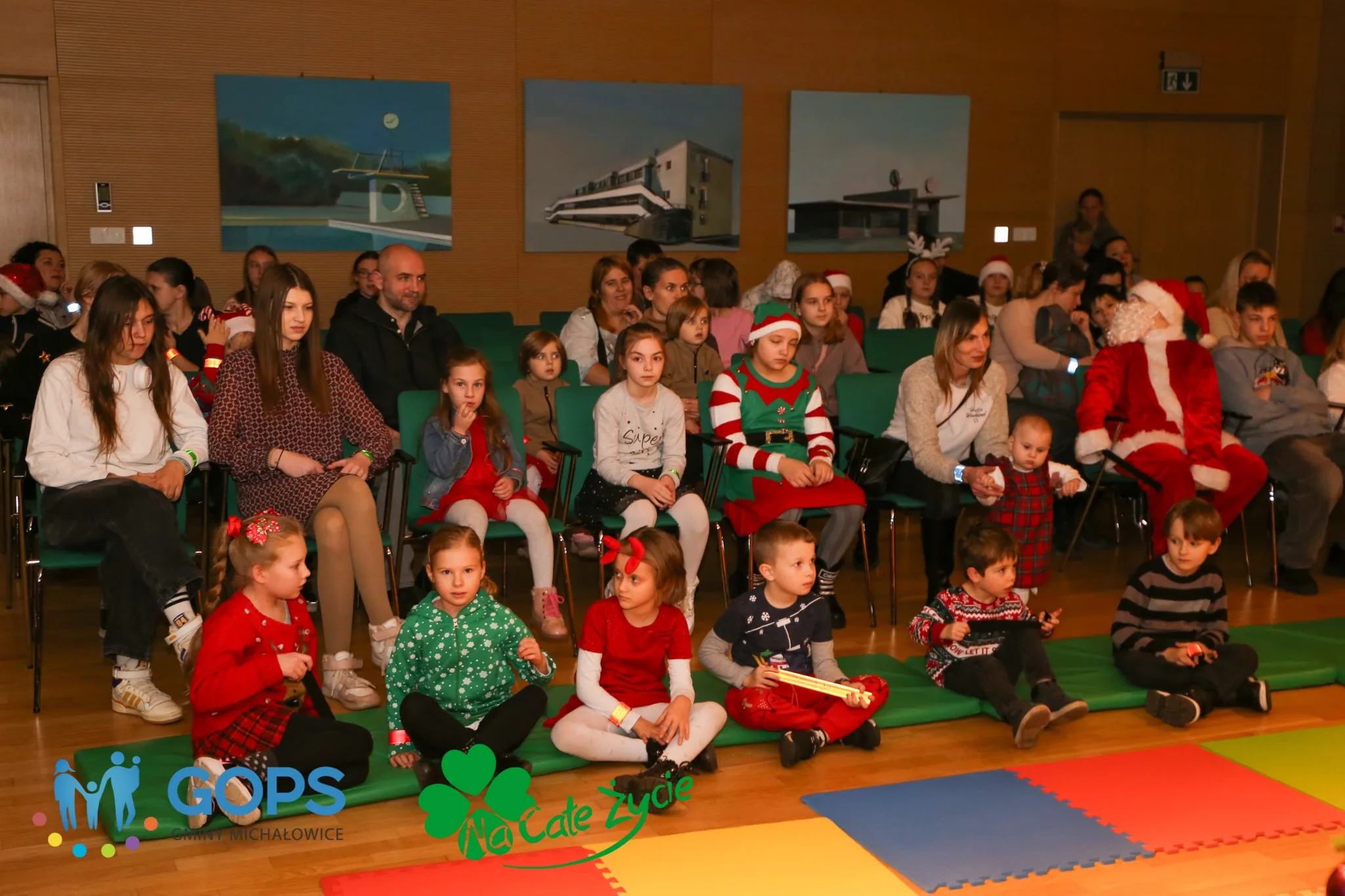 07.12.2024 Spotkanie Świąteczne w GOPS Michałowice w ramach Mikołajkowej Niespodzianki