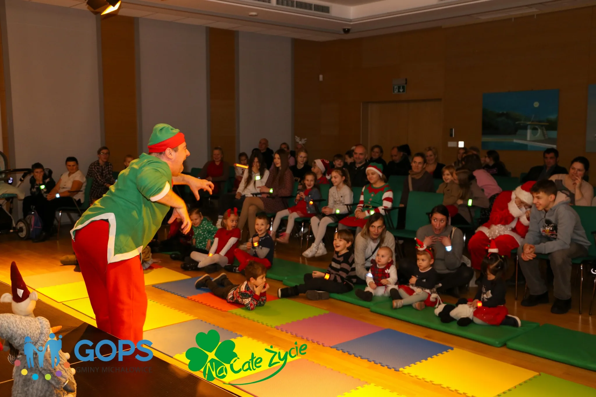 07.12.2024 Spotkanie Świąteczne w GOPS Michałowice w ramach Mikołajkowej Niespodzianki