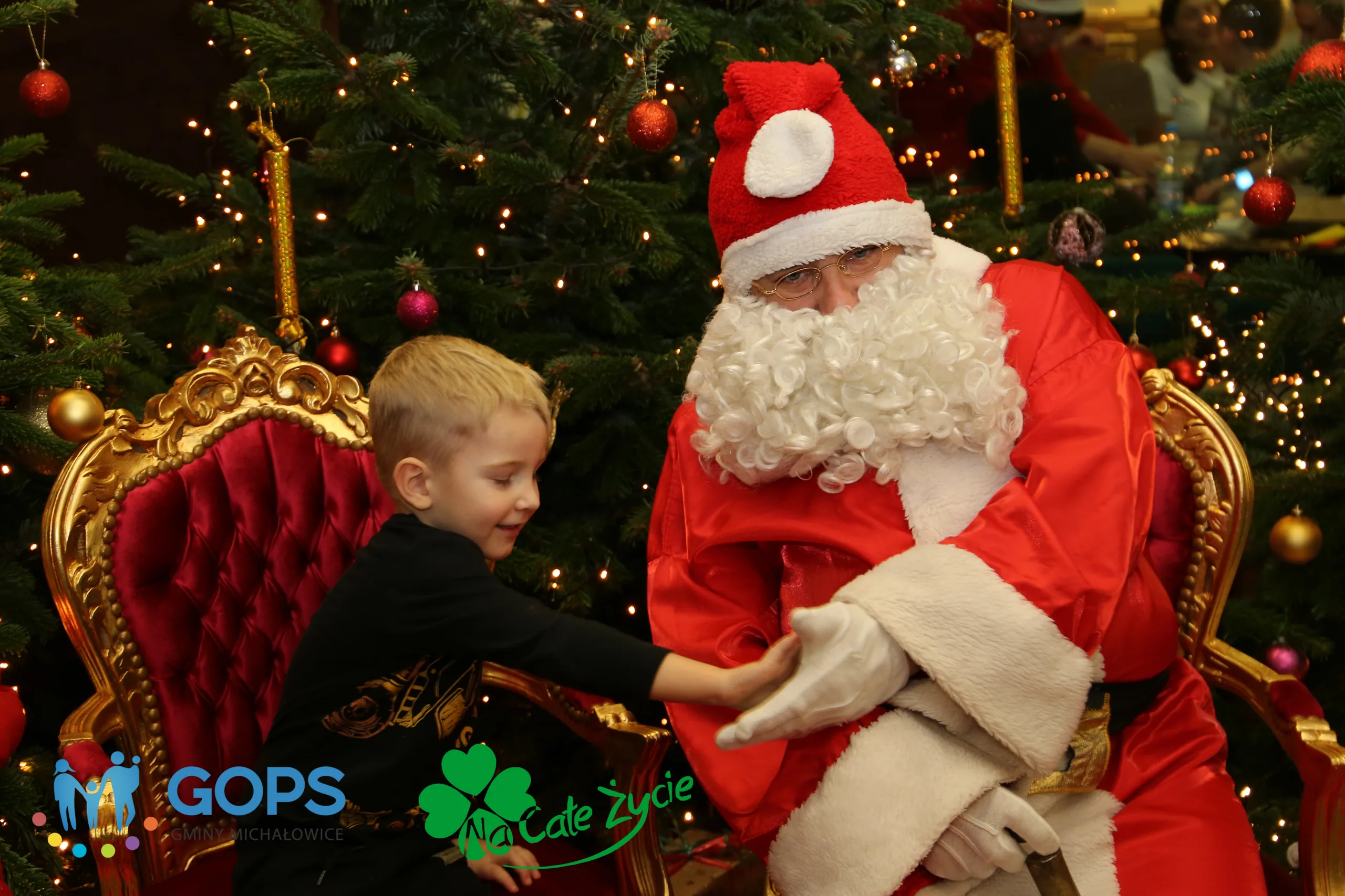 07.12.2024 Spotkanie Świąteczne w GOPS Michałowice w ramach Mikołajkowej Niespodzianki