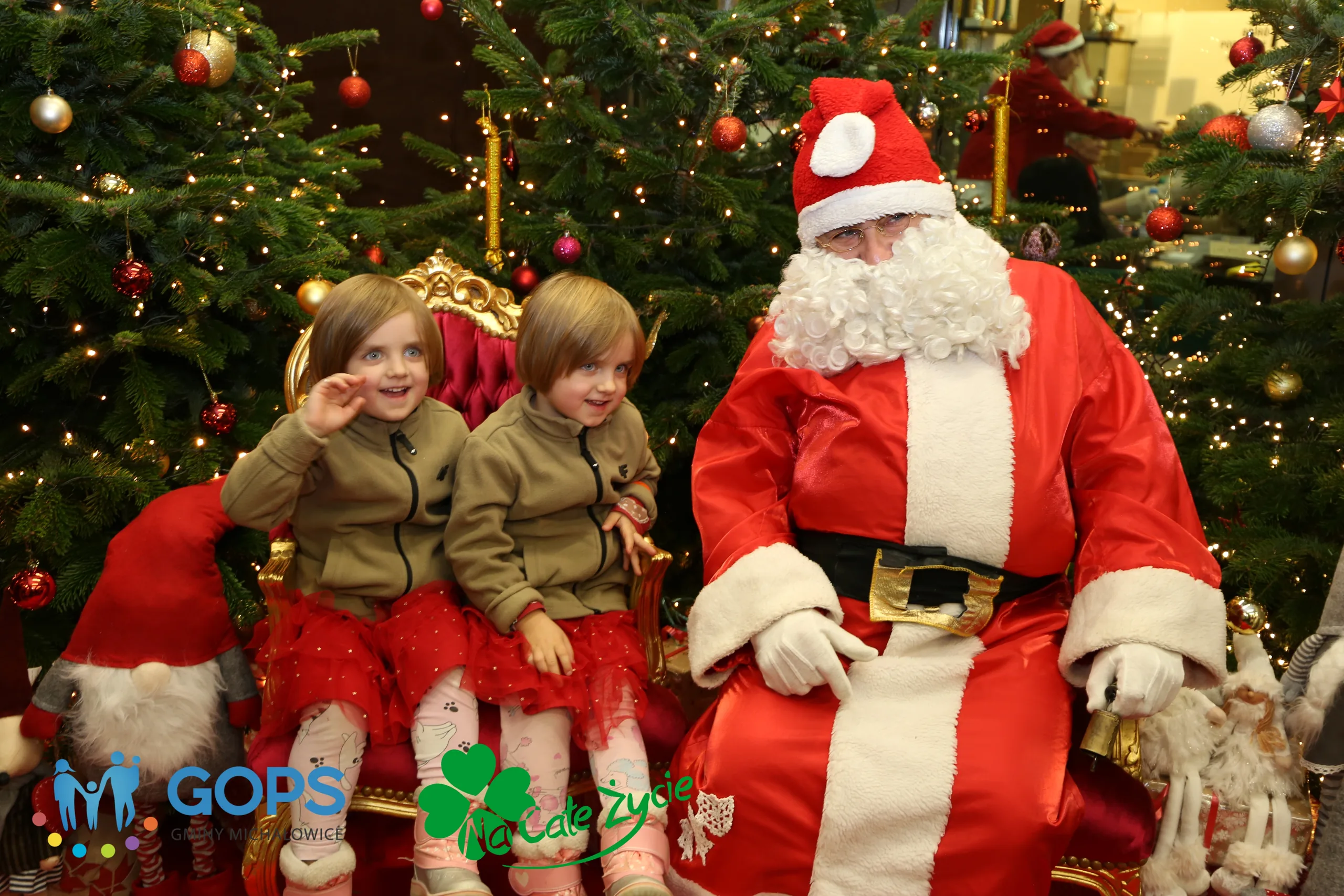 07.12.2024 Spotkanie Świąteczne w GOPS Michałowice w ramach Mikołajkowej Niespodzianki