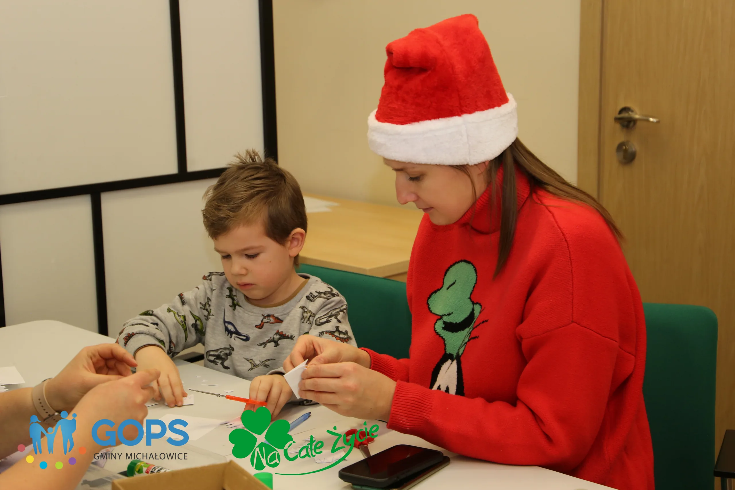 07.12.2024 Spotkanie Świąteczne w GOPS Michałowice w ramach Mikołajkowej Niespodzianki