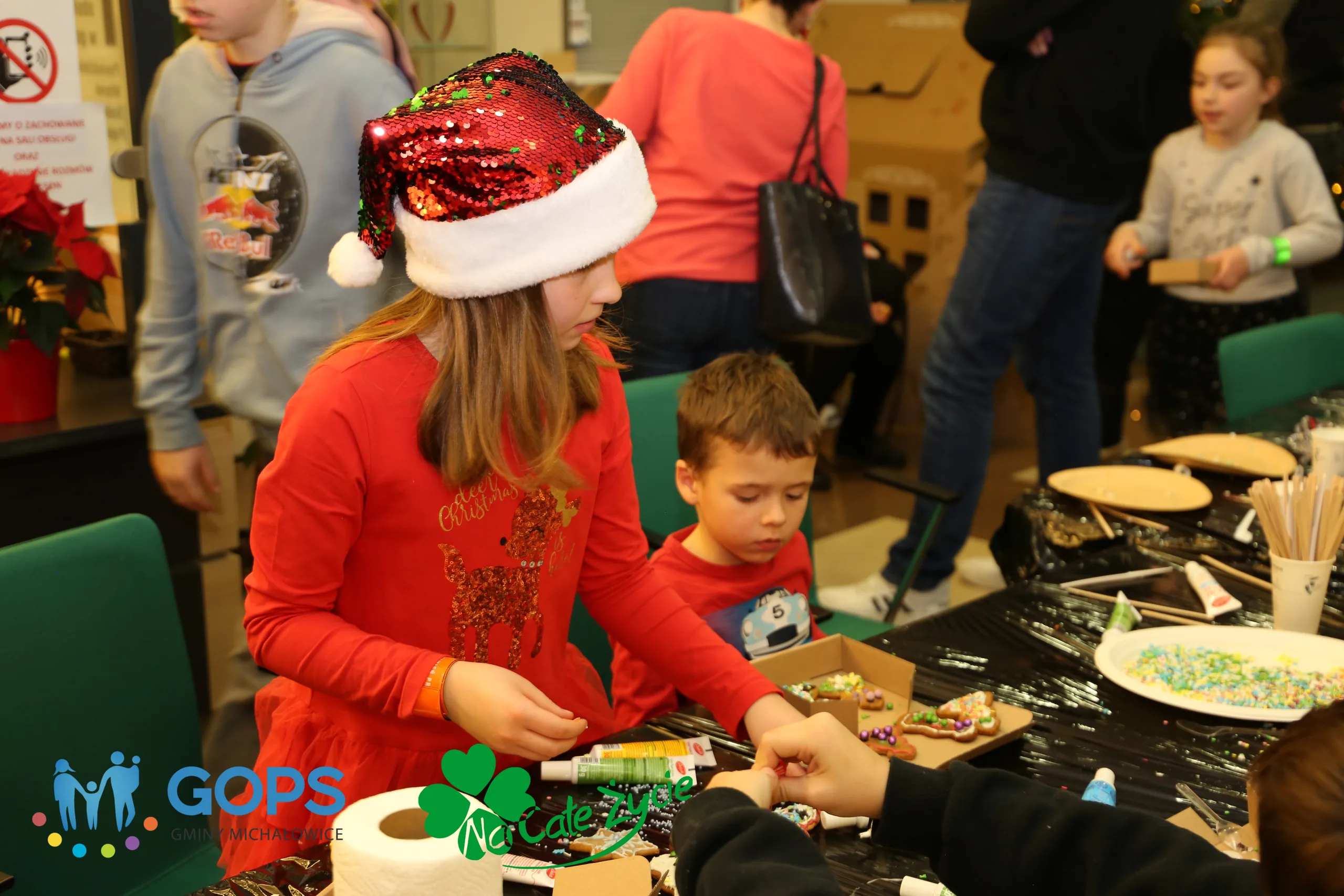 07.12.2024 Spotkanie Świąteczne w GOPS Michałowice w ramach Mikołajkowej Niespodzianki