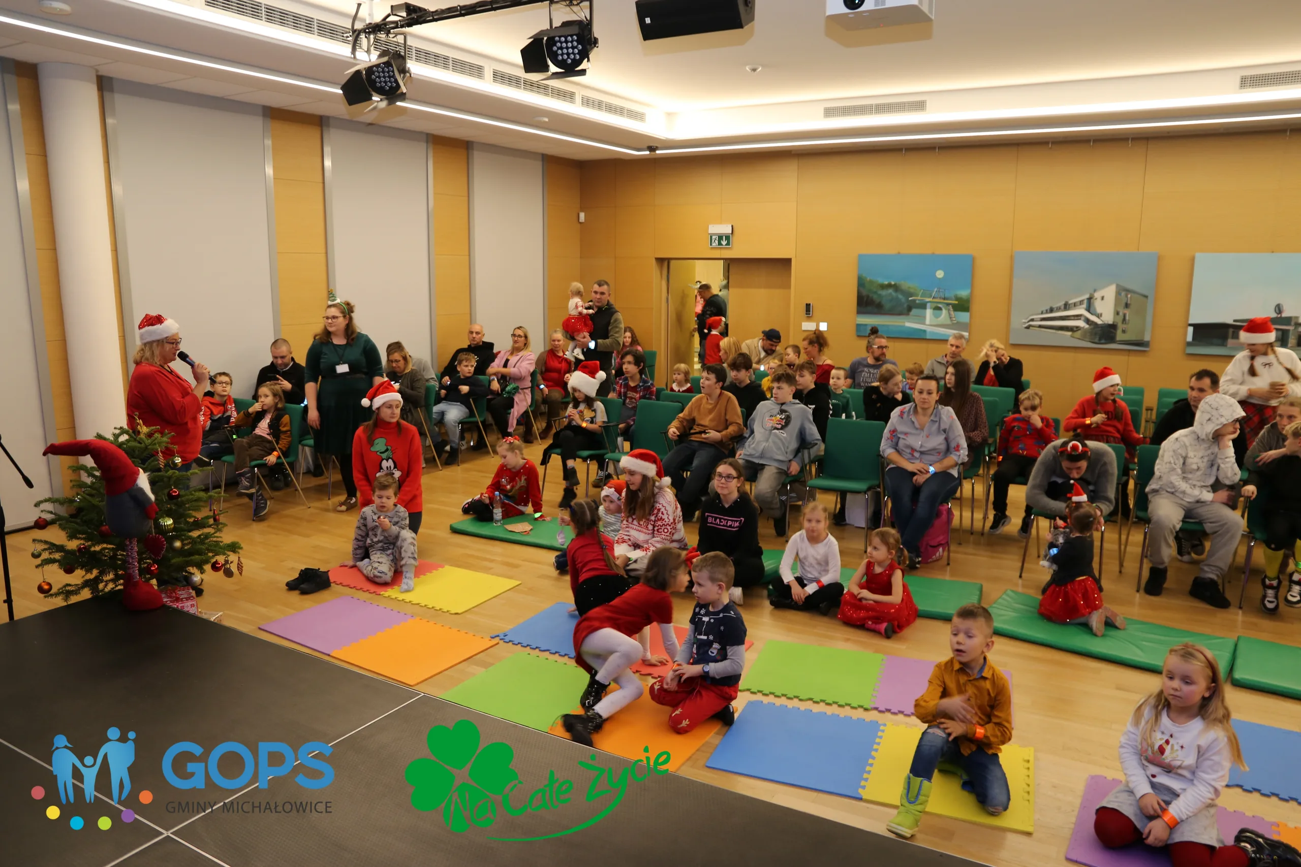07.12.2024 Spotkanie Świąteczne w GOPS Michałowice w ramach Mikołajkowej Niespodzianki