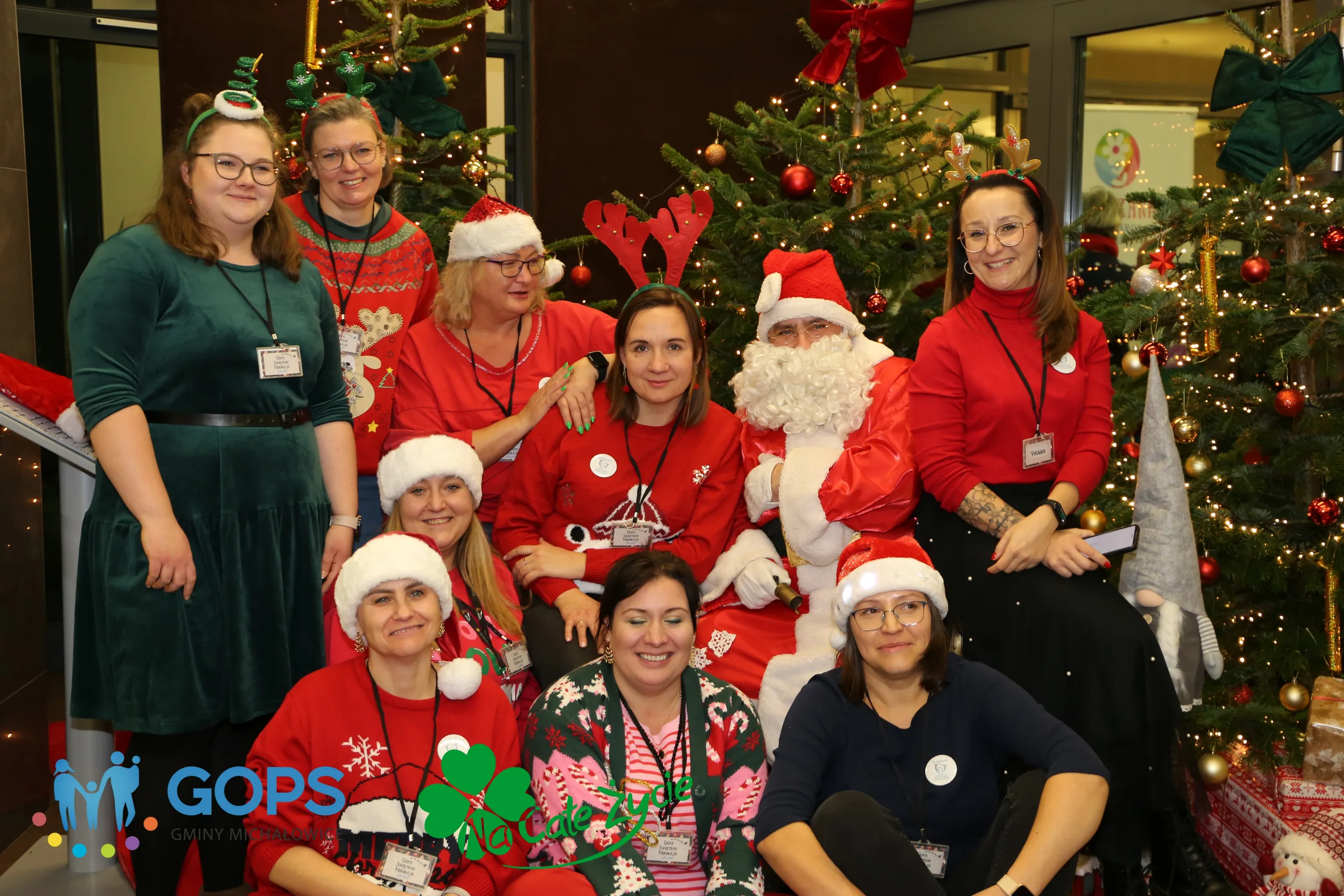 07.12.2024 Spotkanie Świąteczne w GOPS Michałowice w ramach Mikołajkowej Niespodzianki