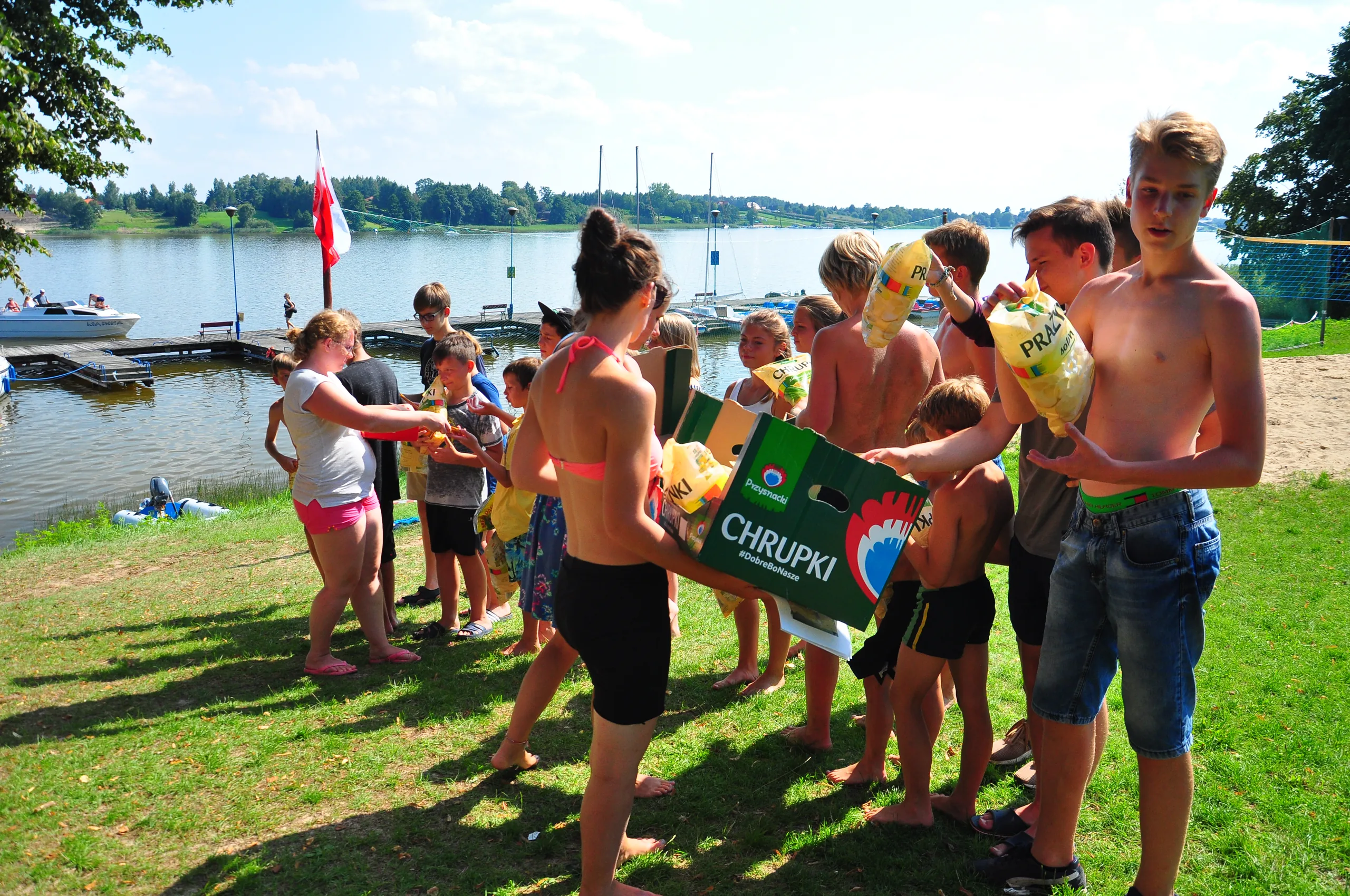 25.07 - 04.08.2018 Obóz rekreacyjno sportowy w Sarnówku