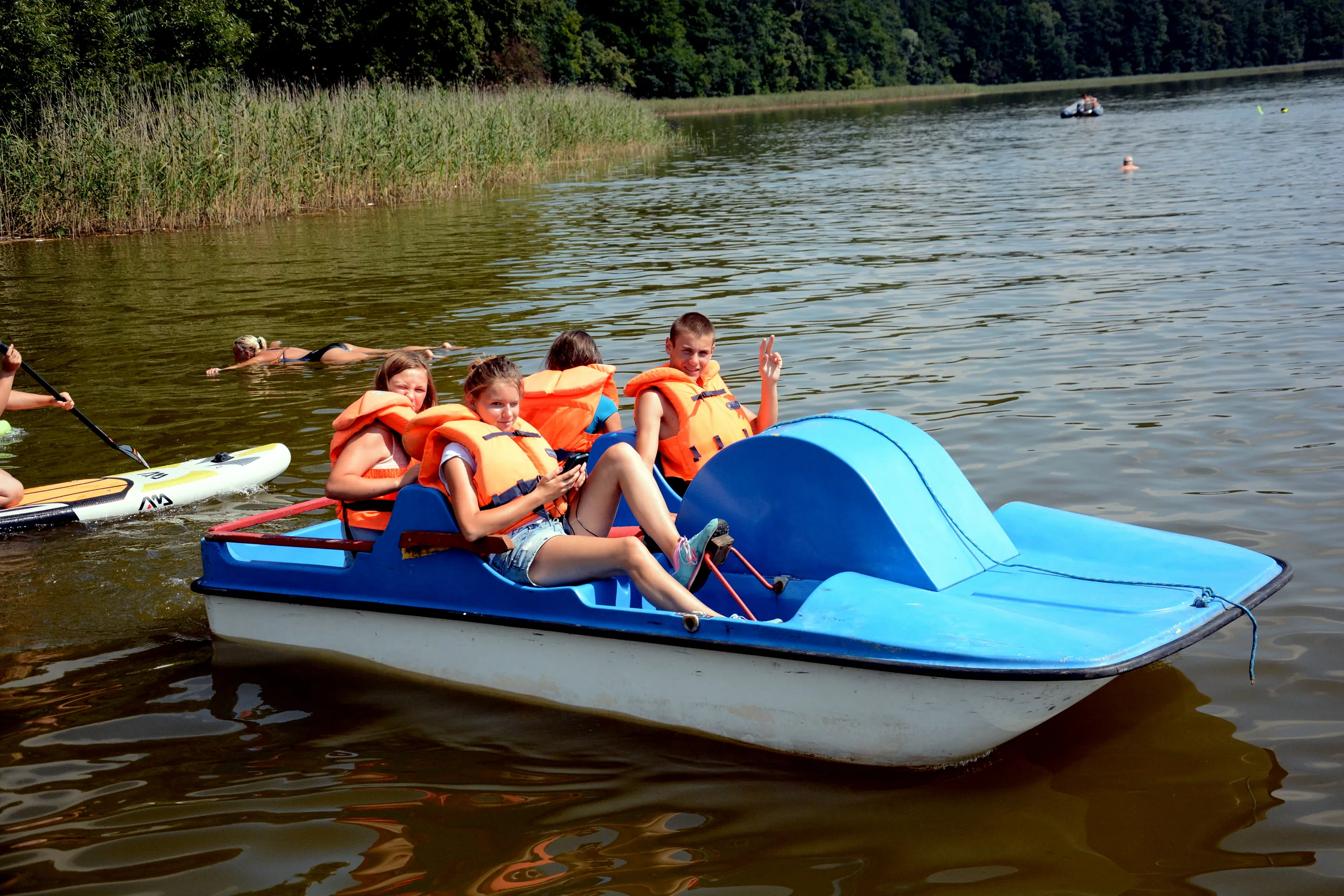 25.07 - 04.08.2018 Obóz rekreacyjno sportowy w Sarnówku