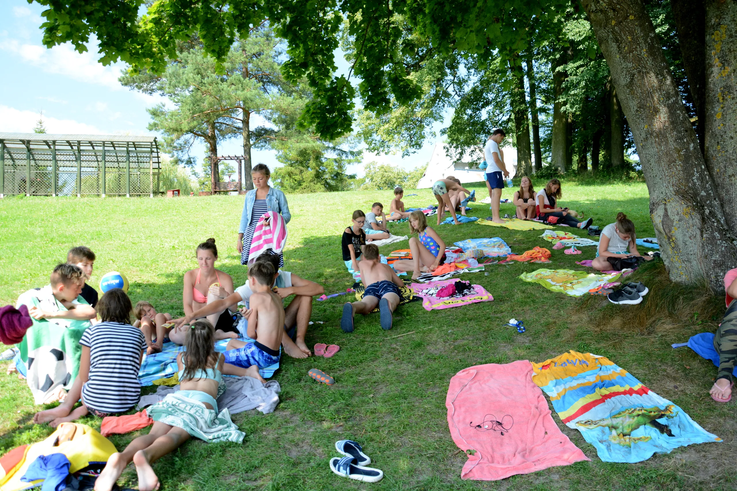 25.07 - 04.08.2018 Obóz rekreacyjno sportowy w Sarnówku