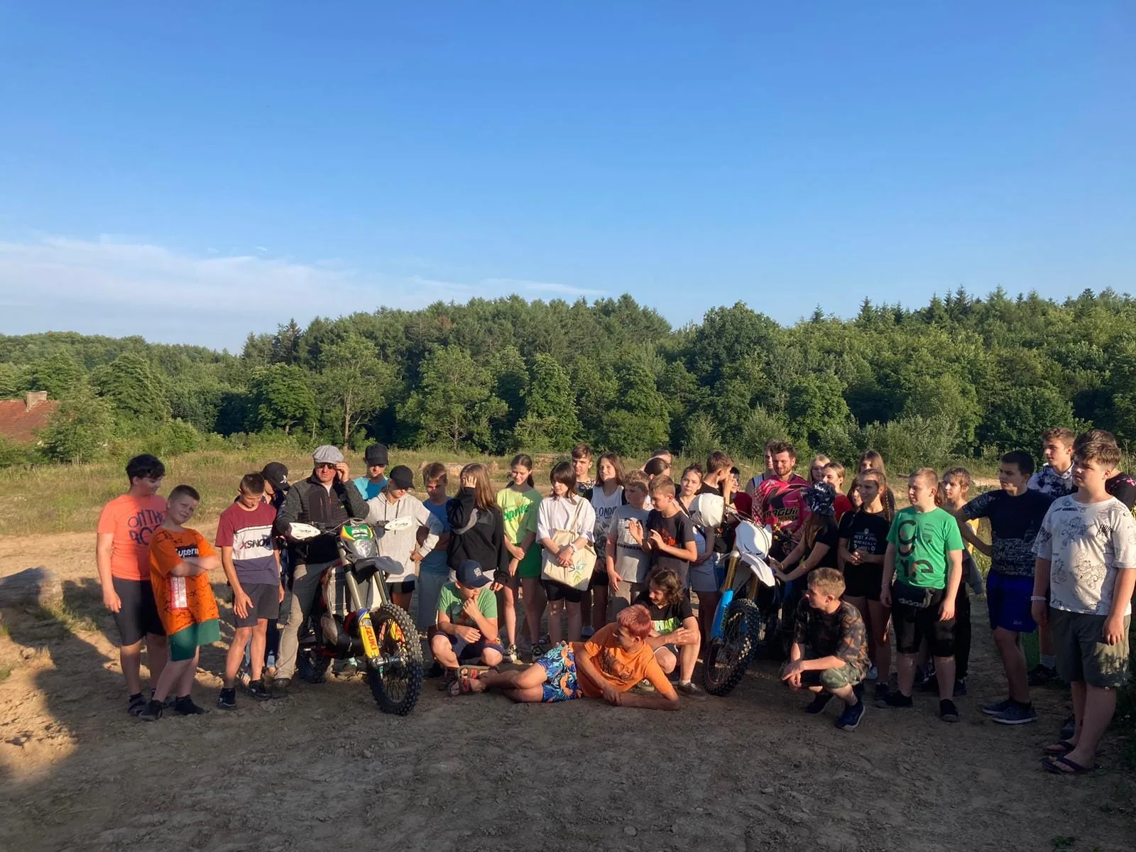 24.06 - 04.07.2023 Obóz rekreacja, survival, motocross w Ogrodnikach
