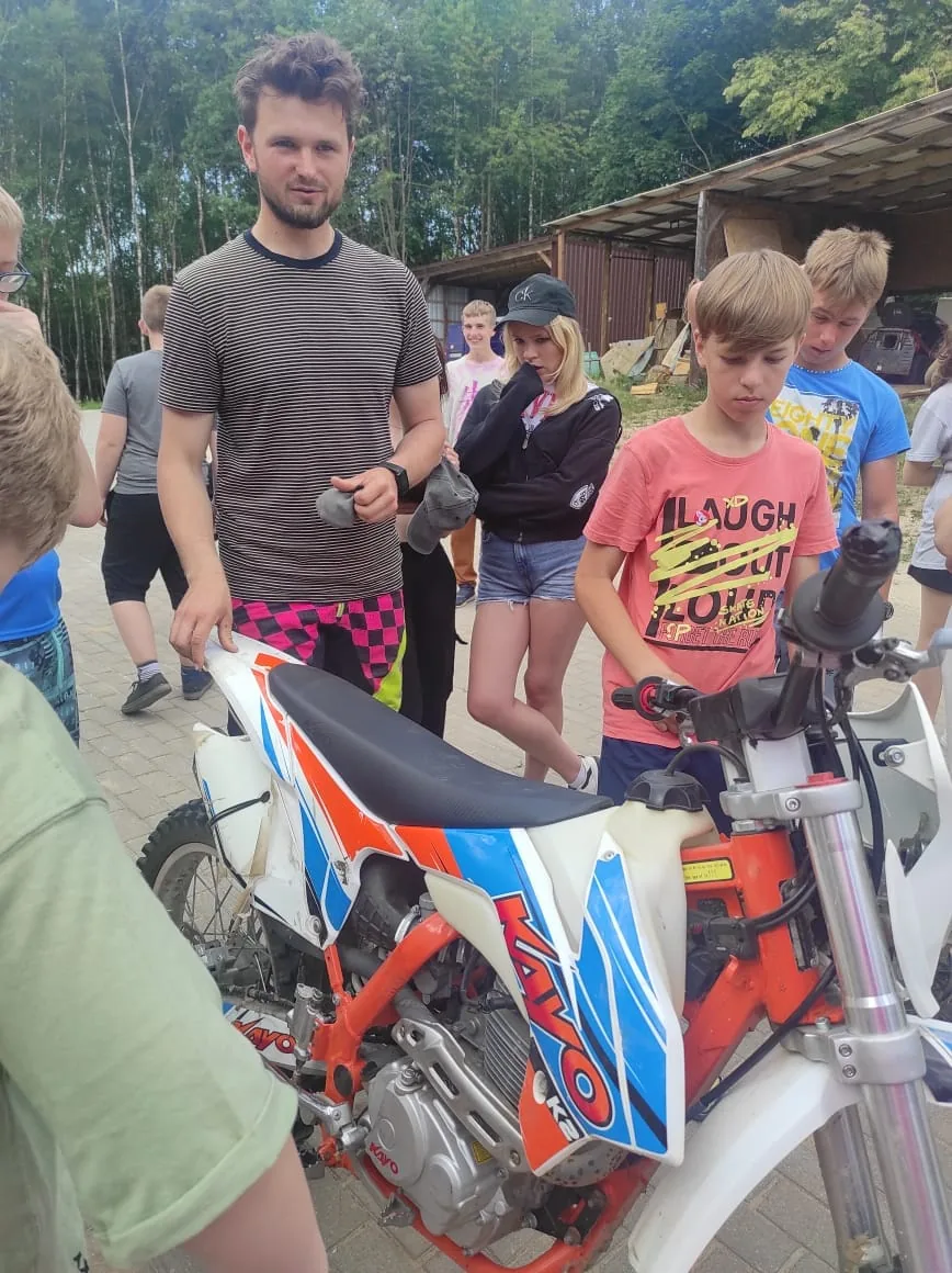 24.06 - 04.07.2023 Obóz rekreacja, survival, motocross w Ogrodnikach