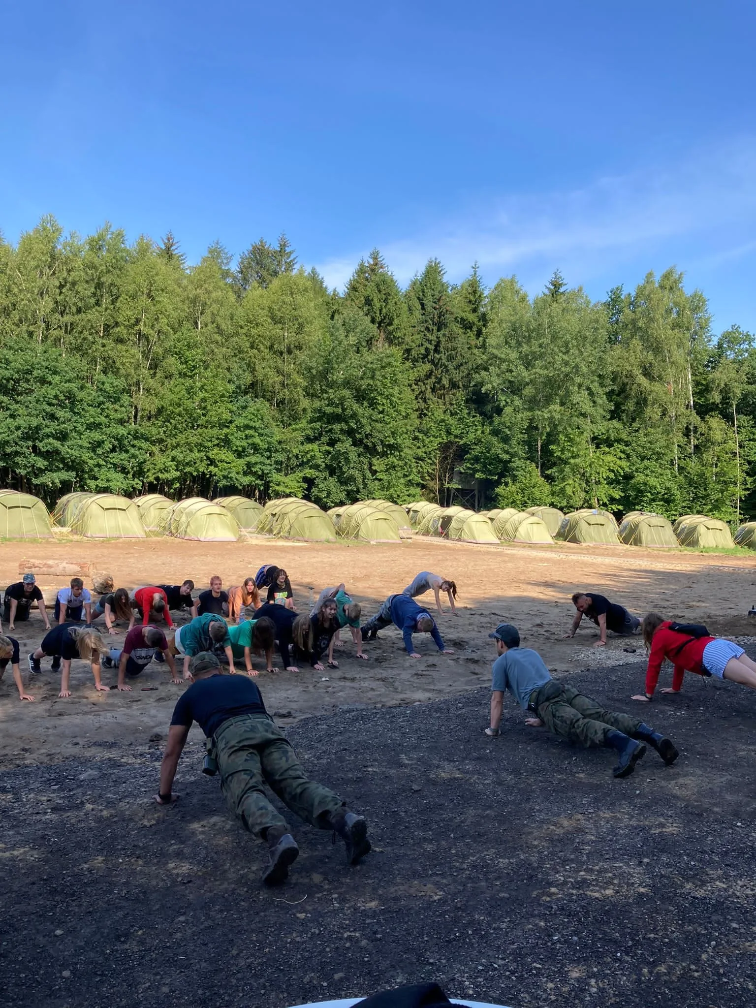 24.06 - 04.07.2023 Obóz rekreacja, survival, motocross w Ogrodnikach