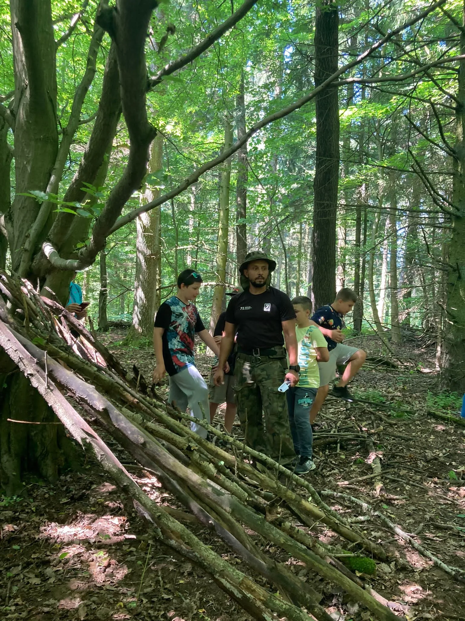 24.06 - 04.07.2023 Obóz rekreacja, survival, motocross w Ogrodnikach