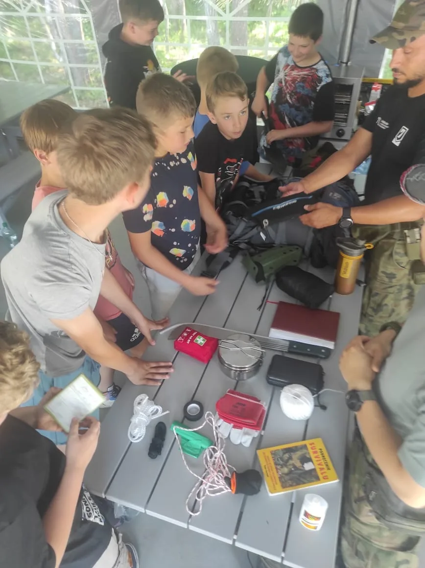 24.06 - 04.07.2023 Obóz rekreacja, survival, motocross w Ogrodnikach