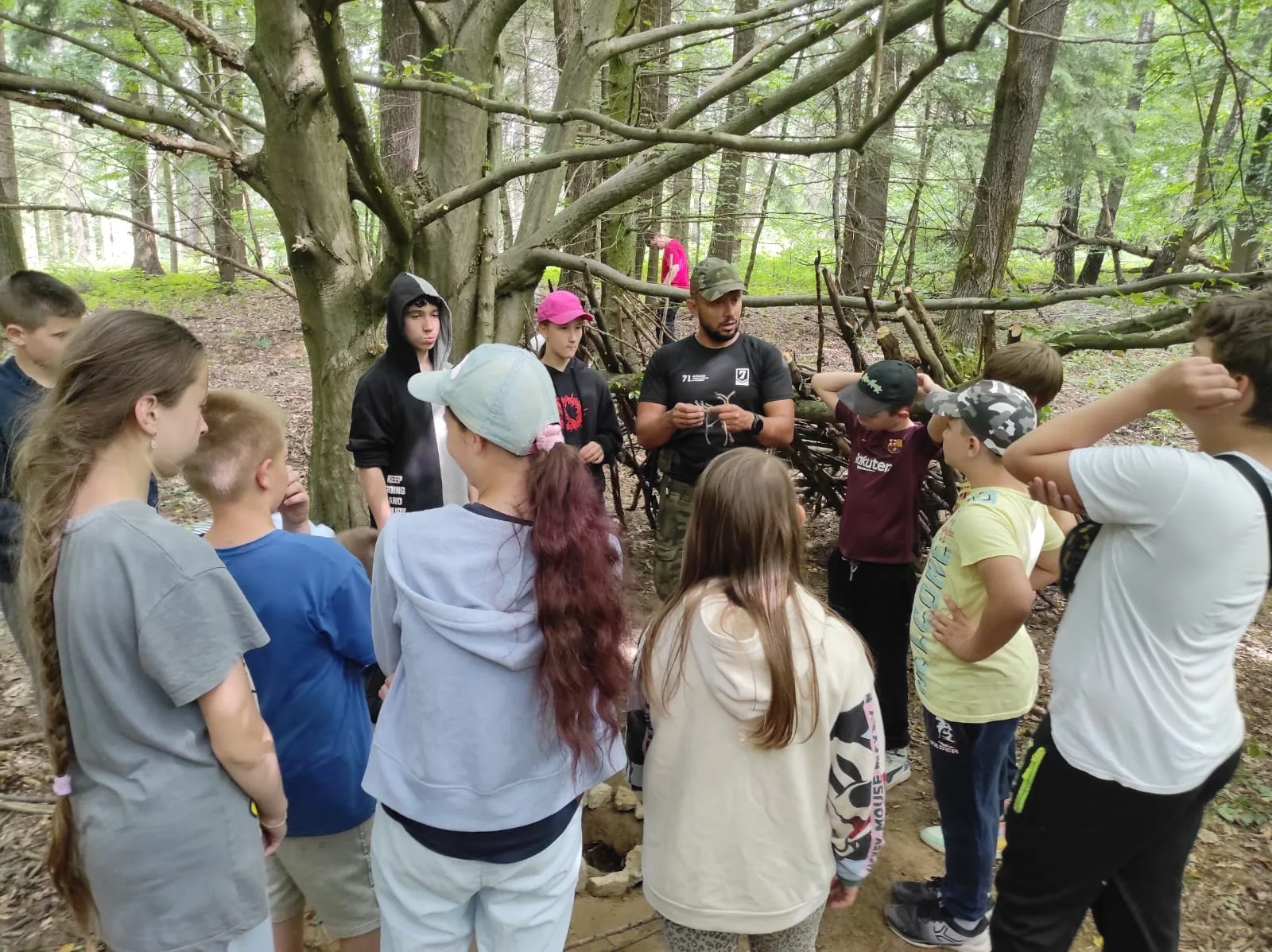 24.06 - 04.07.2023 Obóz rekreacja, survival, motocross w Ogrodnikach