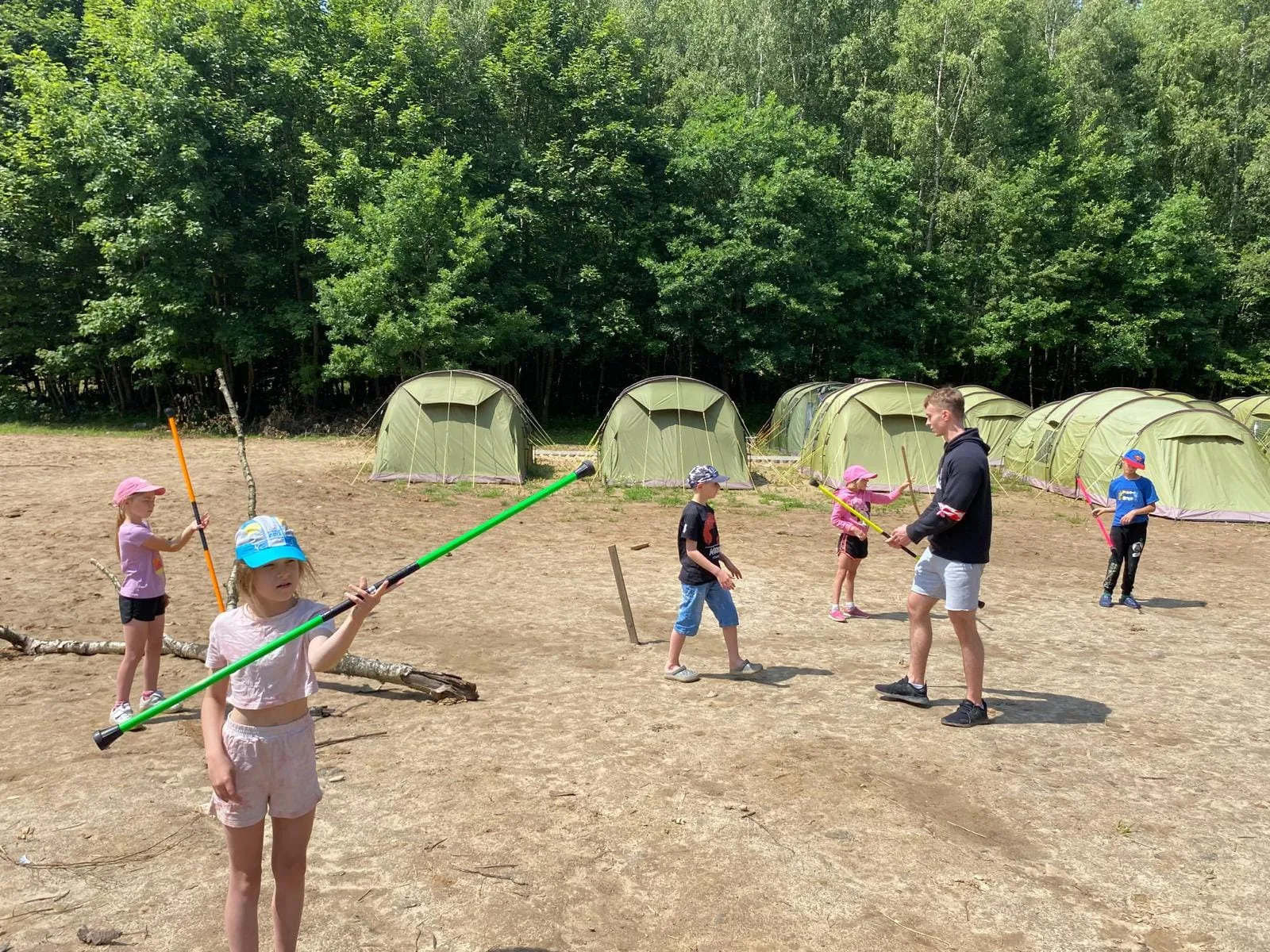 24.06 - 04.07.2023 Obóz rekreacja, survival, motocross w Ogrodnikach