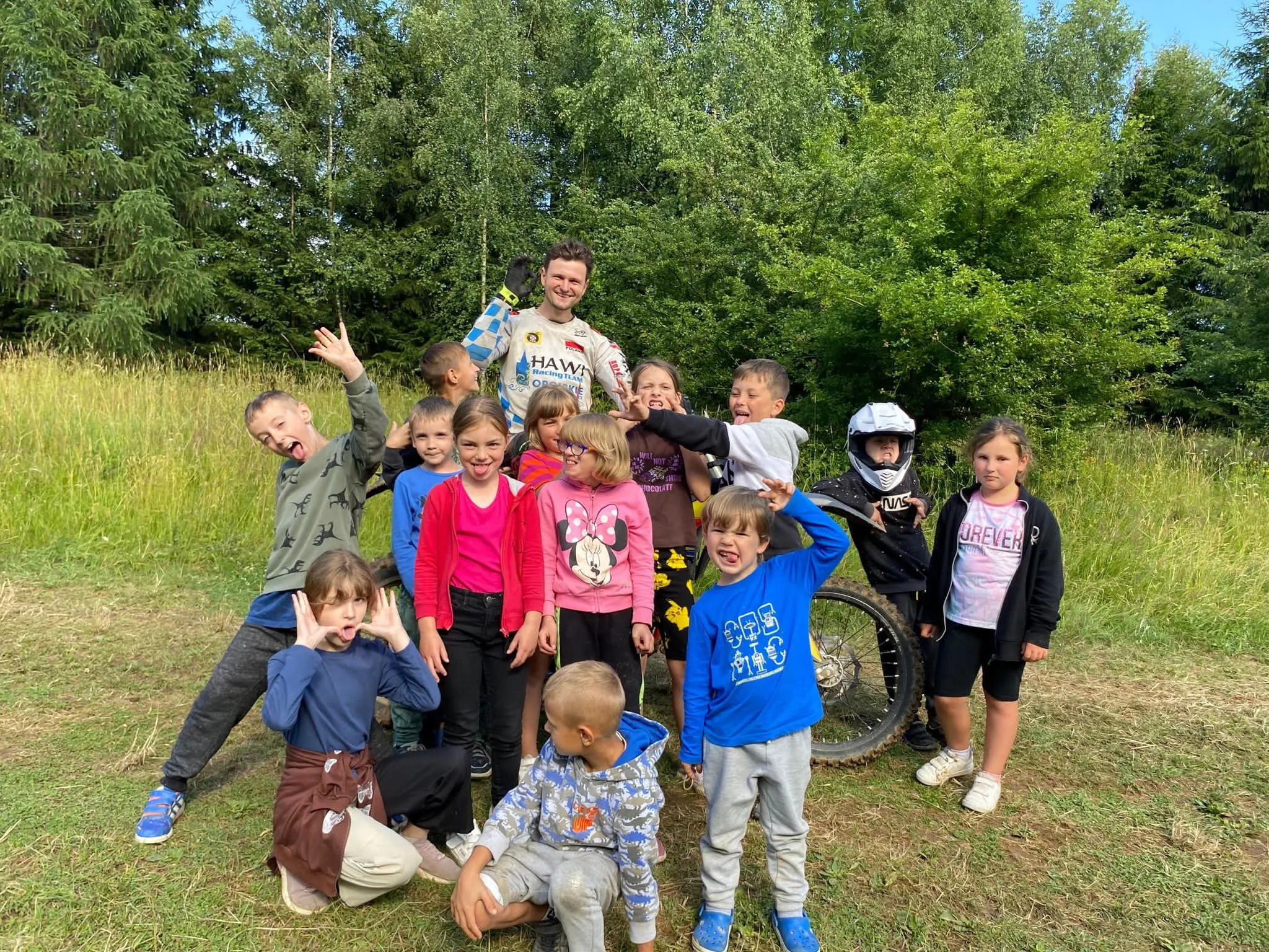 24.06 - 04.07.2023 Obóz rekreacja, survival, motocross w Ogrodnikach