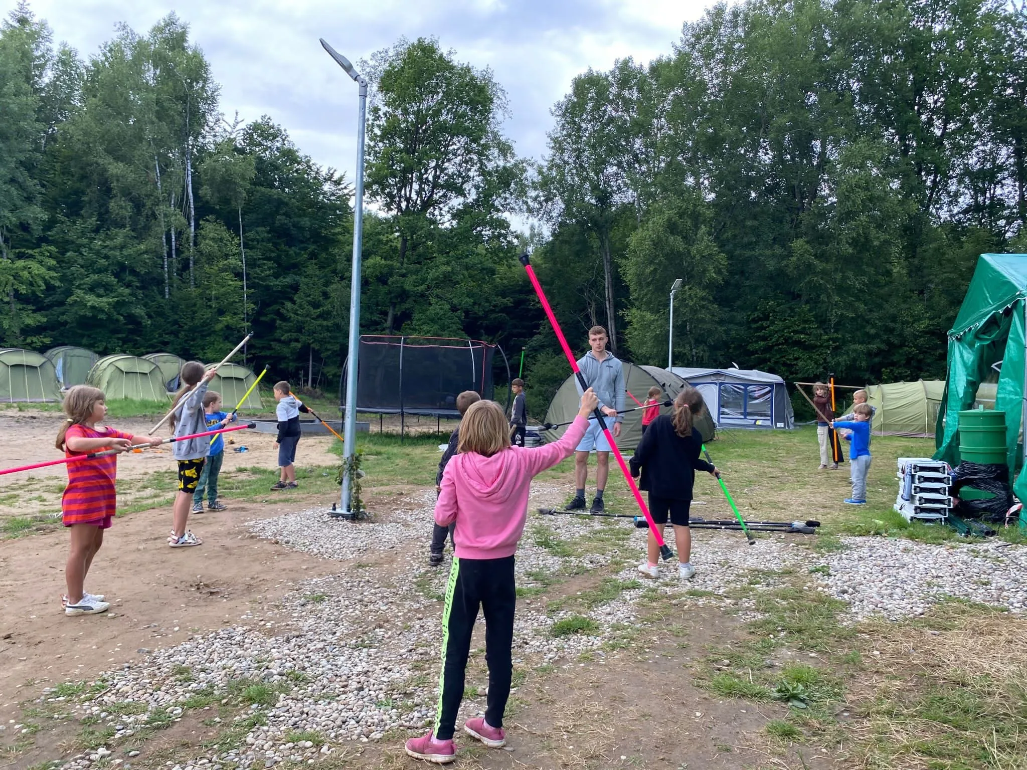 24.06 - 04.07.2023 Obóz rekreacja, survival, motocross w Ogrodnikach