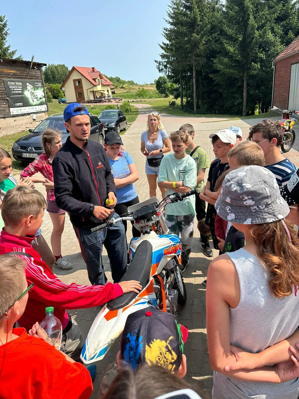 04.07 - 14.07.2023 Obóz rekreacja, survival, motocross w Ogrodnikach