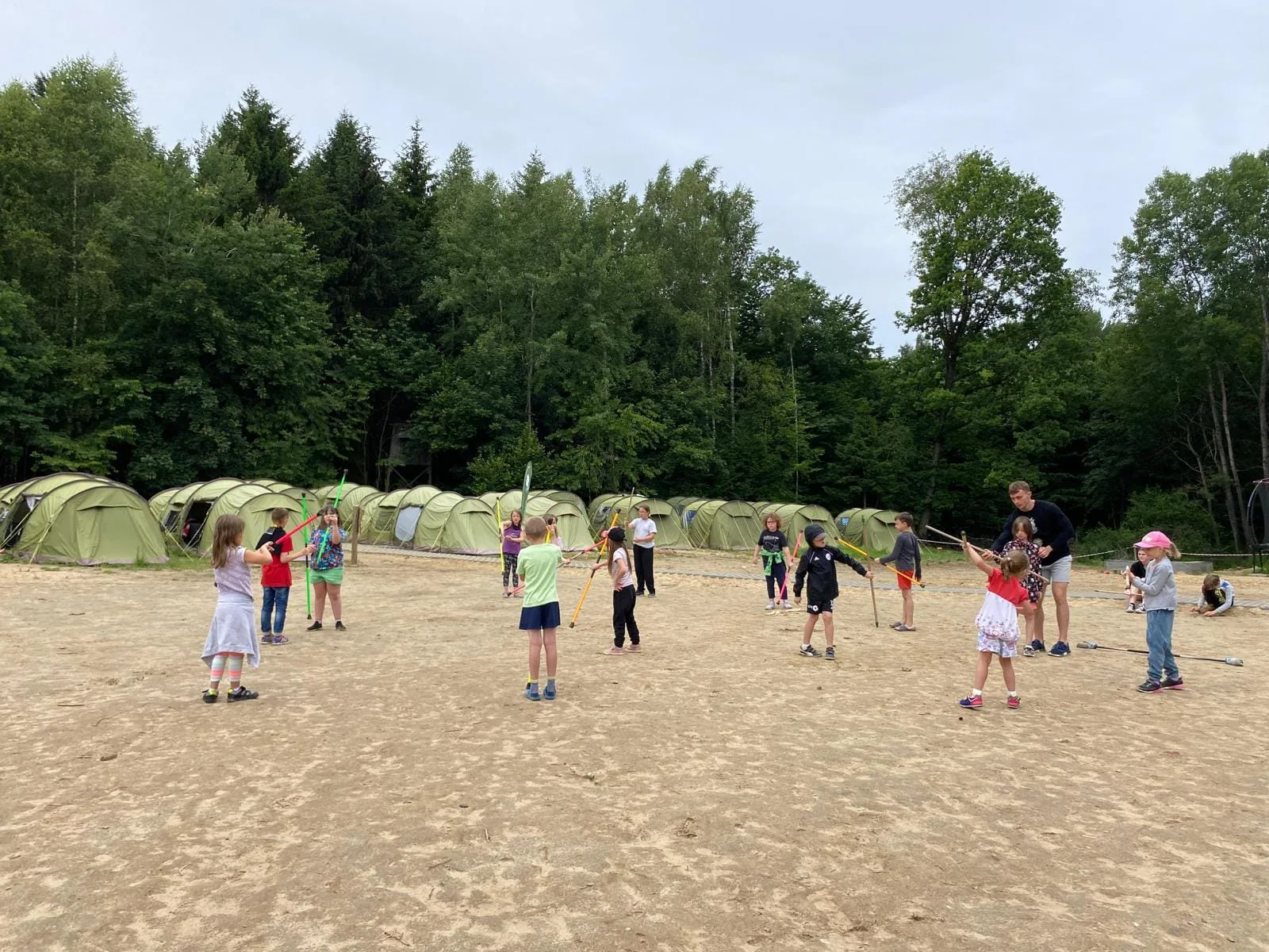 04.07 - 14.07.2023 Obóz rekreacja, survival, motocross w Ogrodnikach