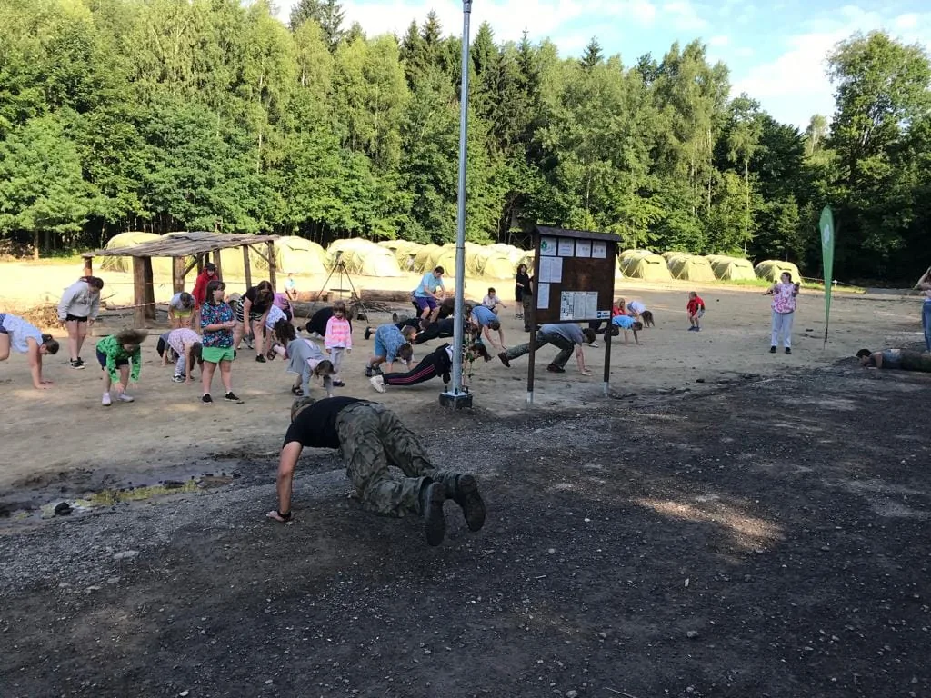 04.07 - 14.07.2023 Obóz rekreacja, survival, motocross w Ogrodnikach