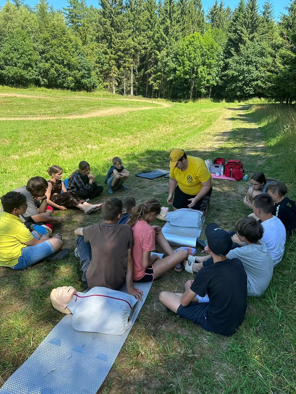 04.07 - 14.07.2023 Obóz rekreacja, survival, motocross w Ogrodnikach