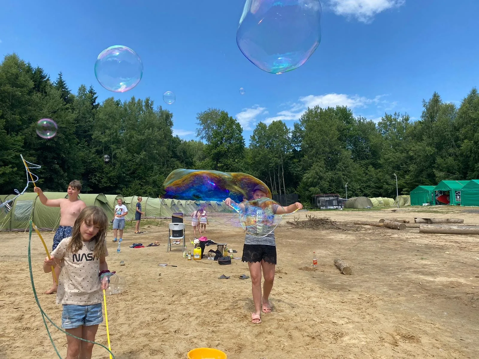 04.07 - 14.07.2023 Obóz rekreacja, survival, motocross w Ogrodnikach