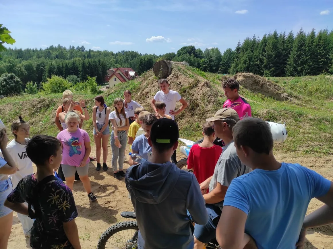 14.07 - 24.07.2023 Obóz rekreacja, survival, motocross w Ogrodnikach