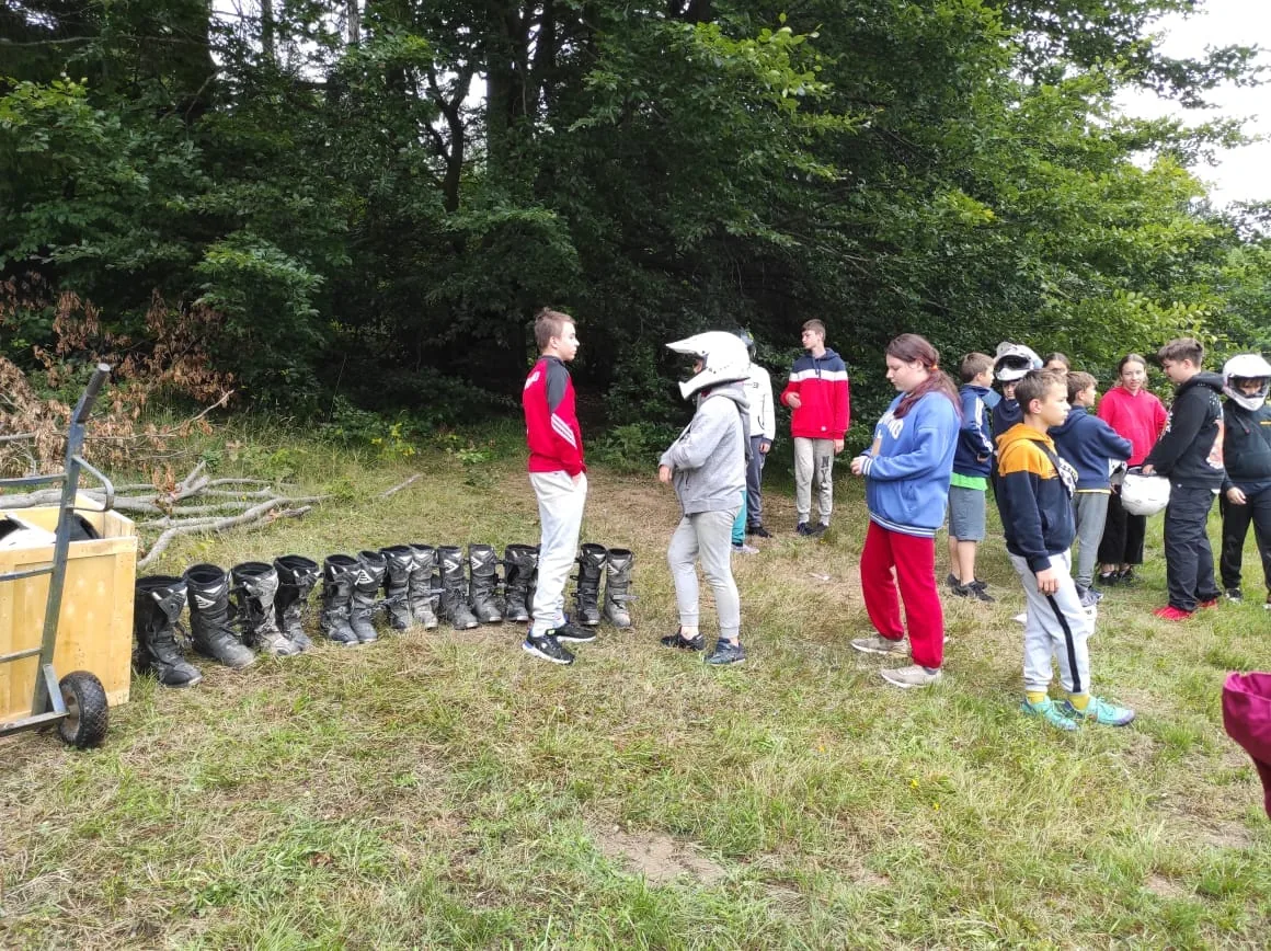 14.07 - 24.07.2023 Obóz rekreacja, survival, motocross w Ogrodnikach